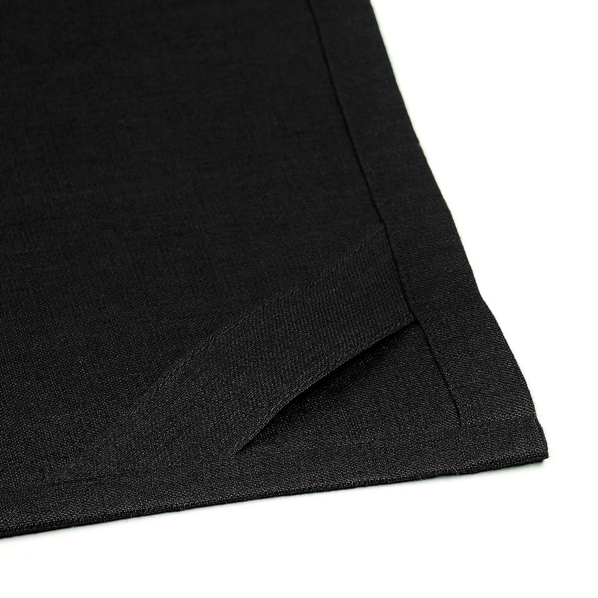 Black Linen Kitchen Towel, 17 x 26 inch, 3 pcs