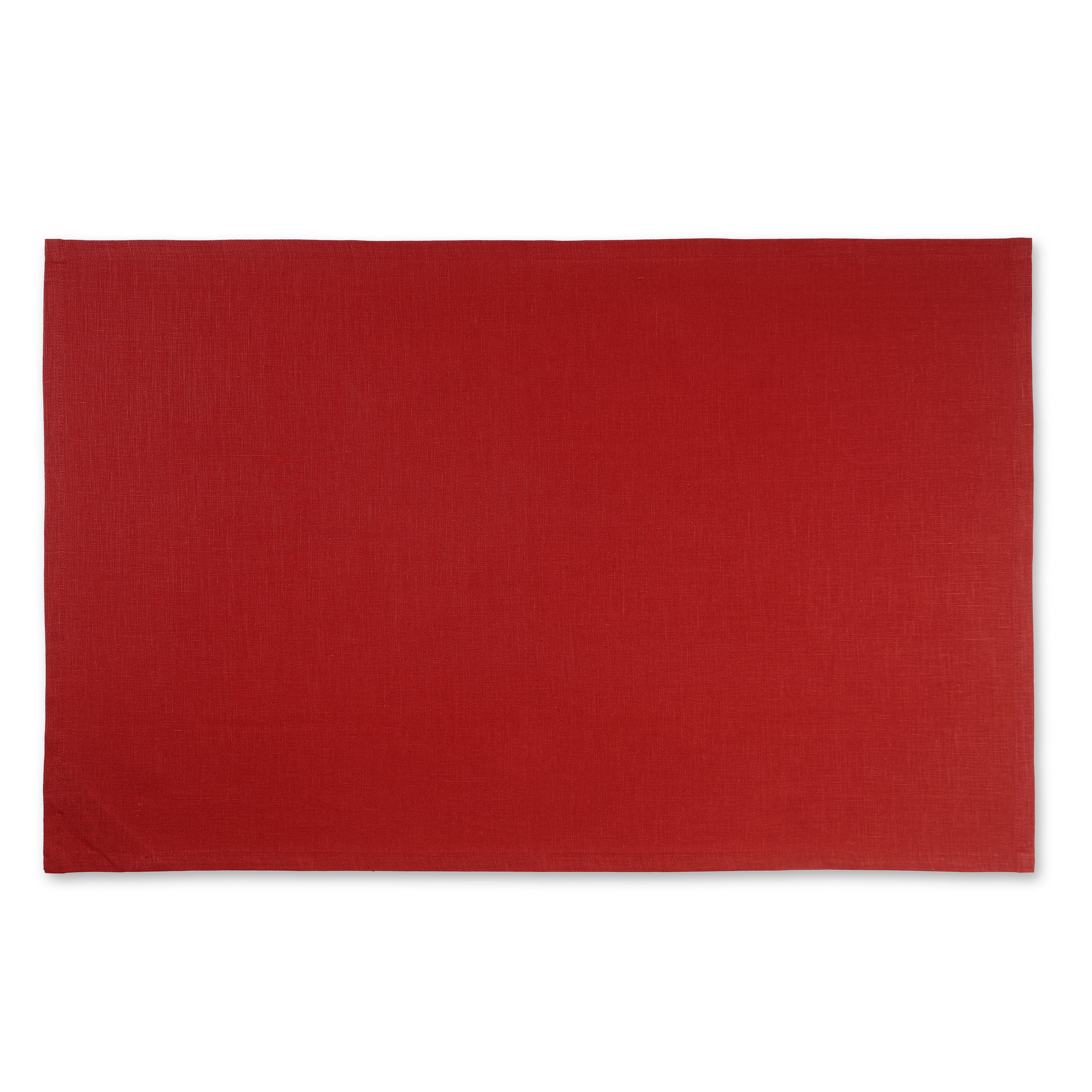 Red Linen Kitchen Towel, 17 x 26 inch, 3 pcs