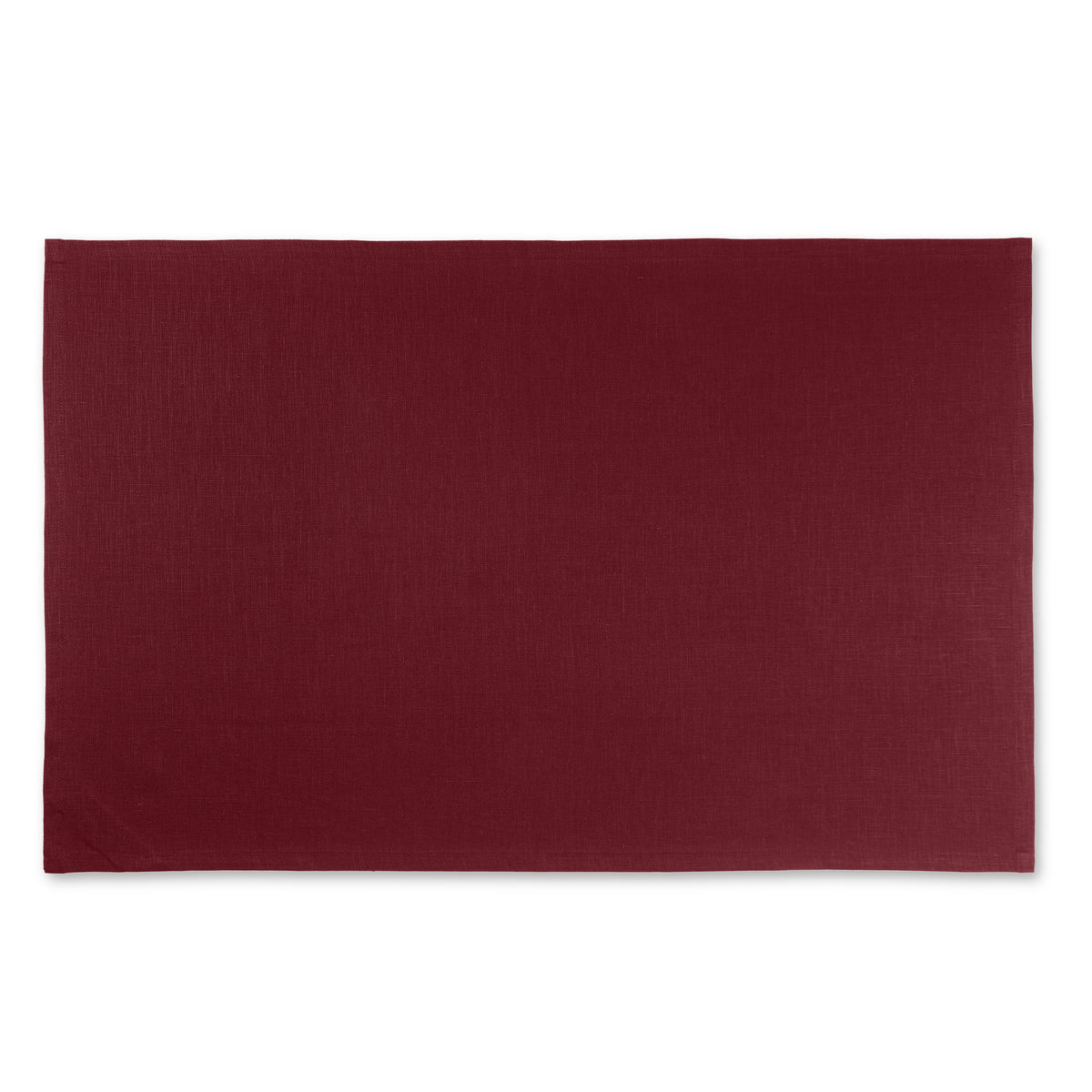 Dark Red Linen Kitchen Towel, 17 x 26 inch, 3 pcs