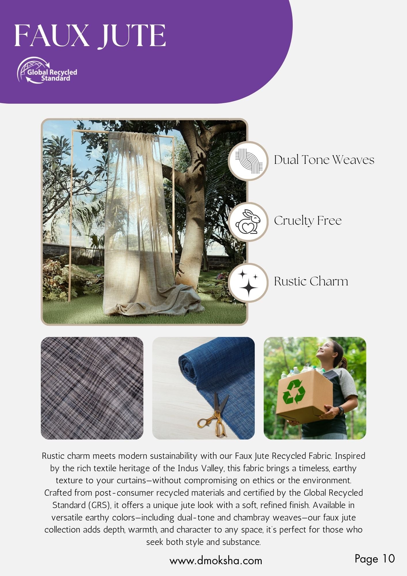 D'Moksha Fabric Swatch Catalogue