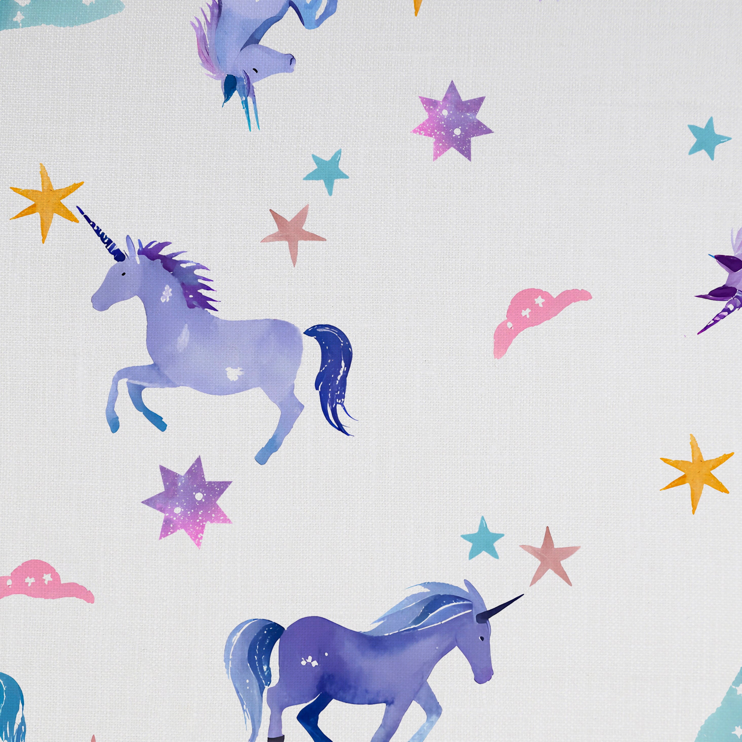 Unicorn Whimsy Blanket, 47 x 47 inch, Pack of 2