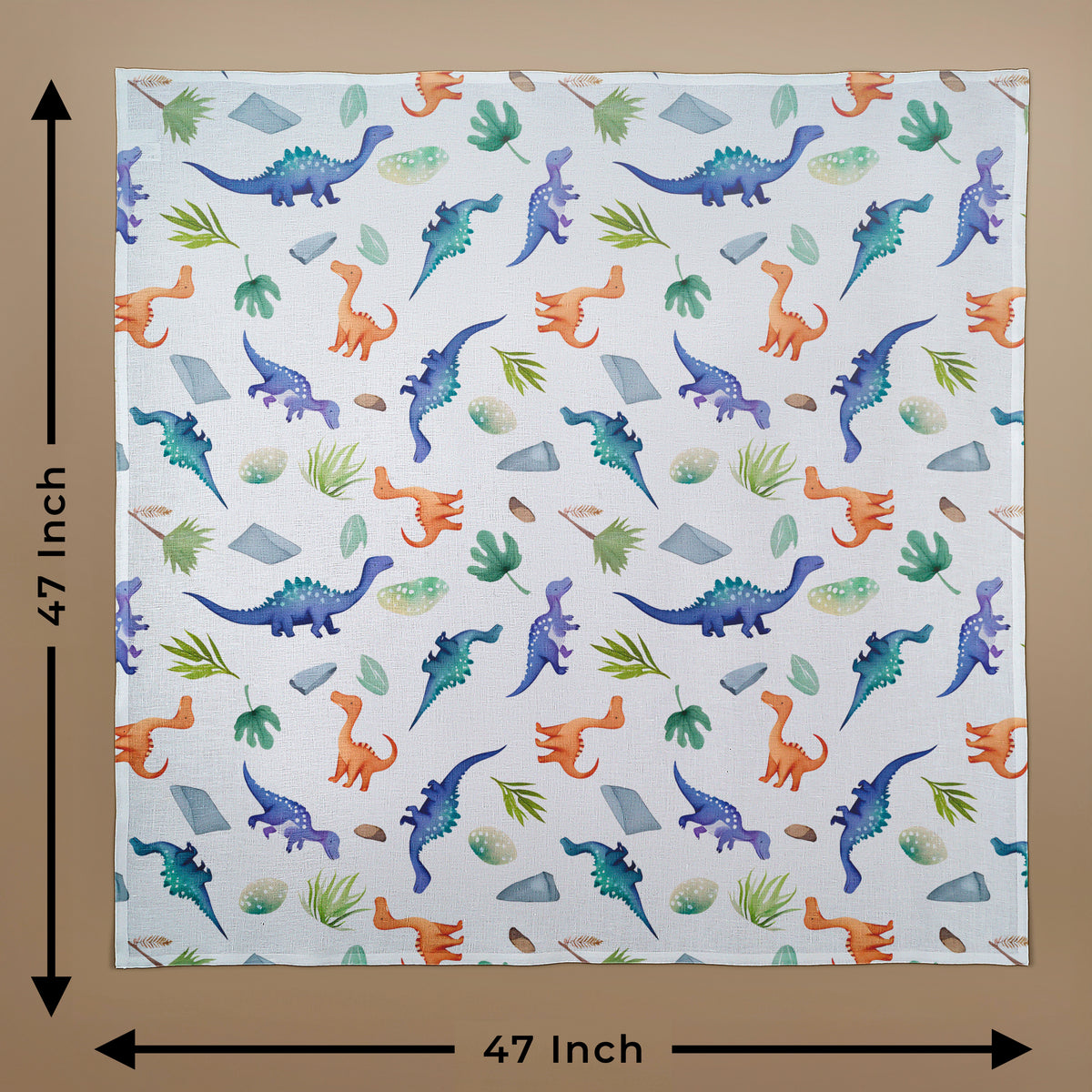 Jurassic Joy Blanket, 47 x 47 inch, Pack of 2