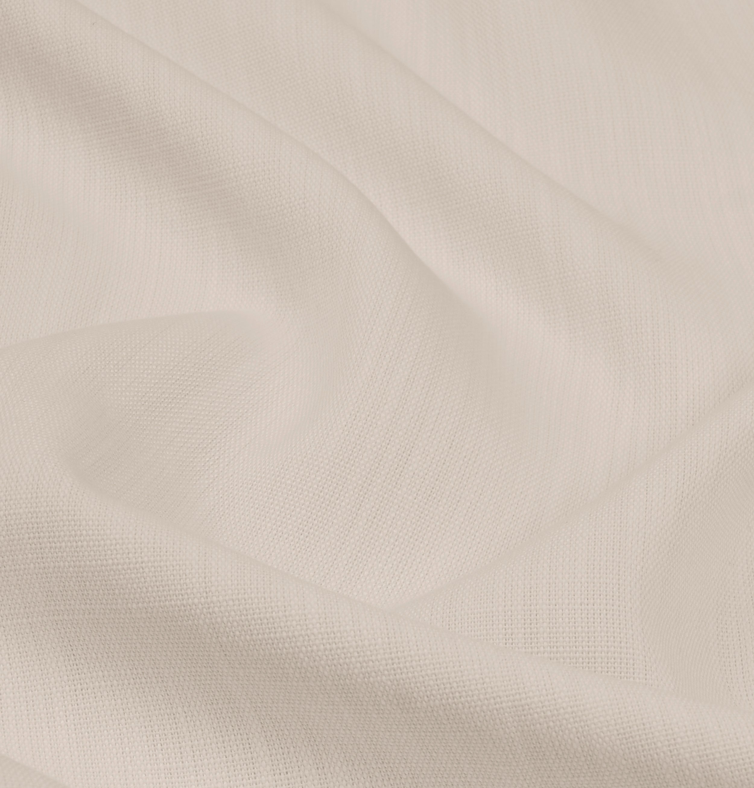 Natural Tablecloth, Faux Linen, Mitered Corner