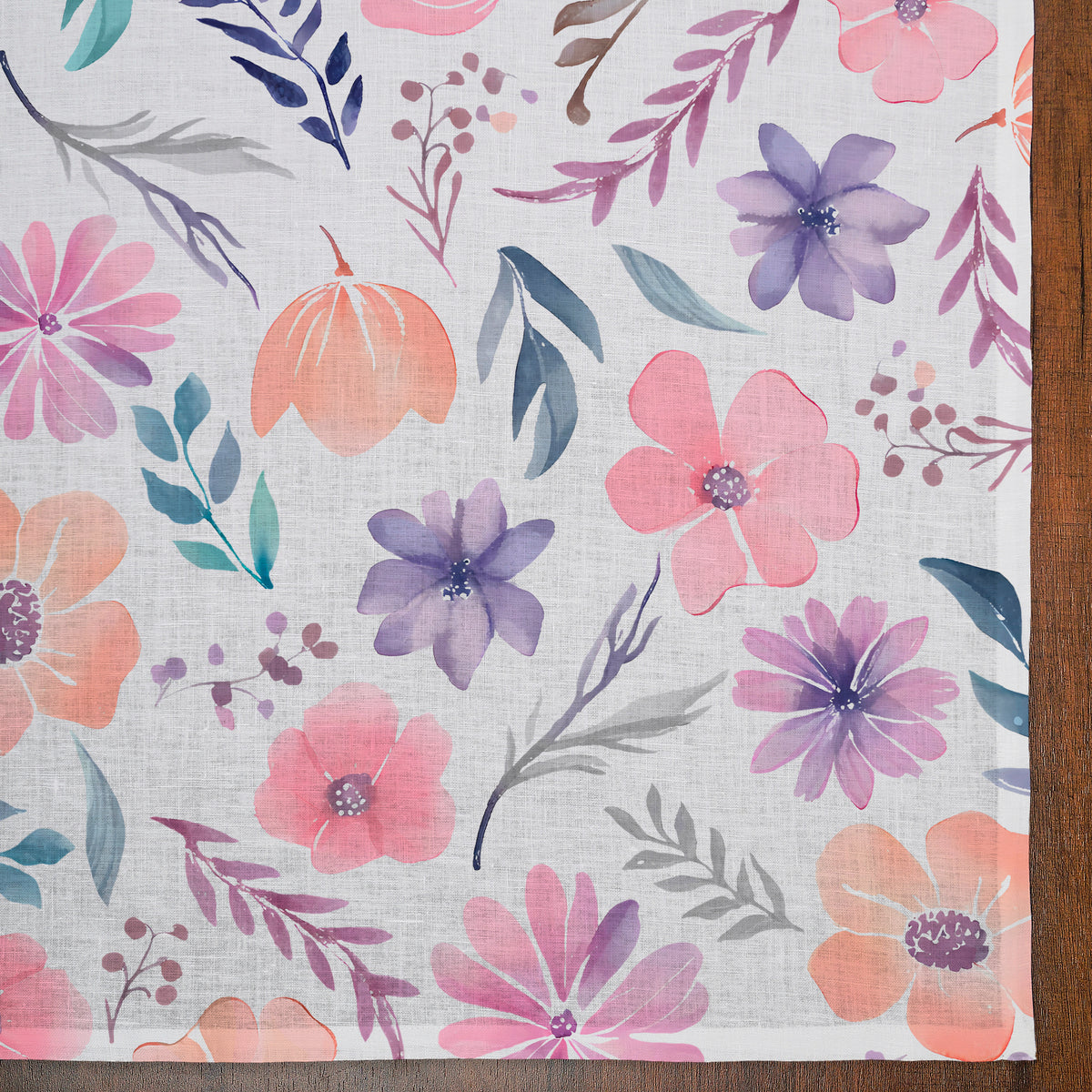 Wildflower Wrap Blanket, 47 x 47 inch, Pack of 2