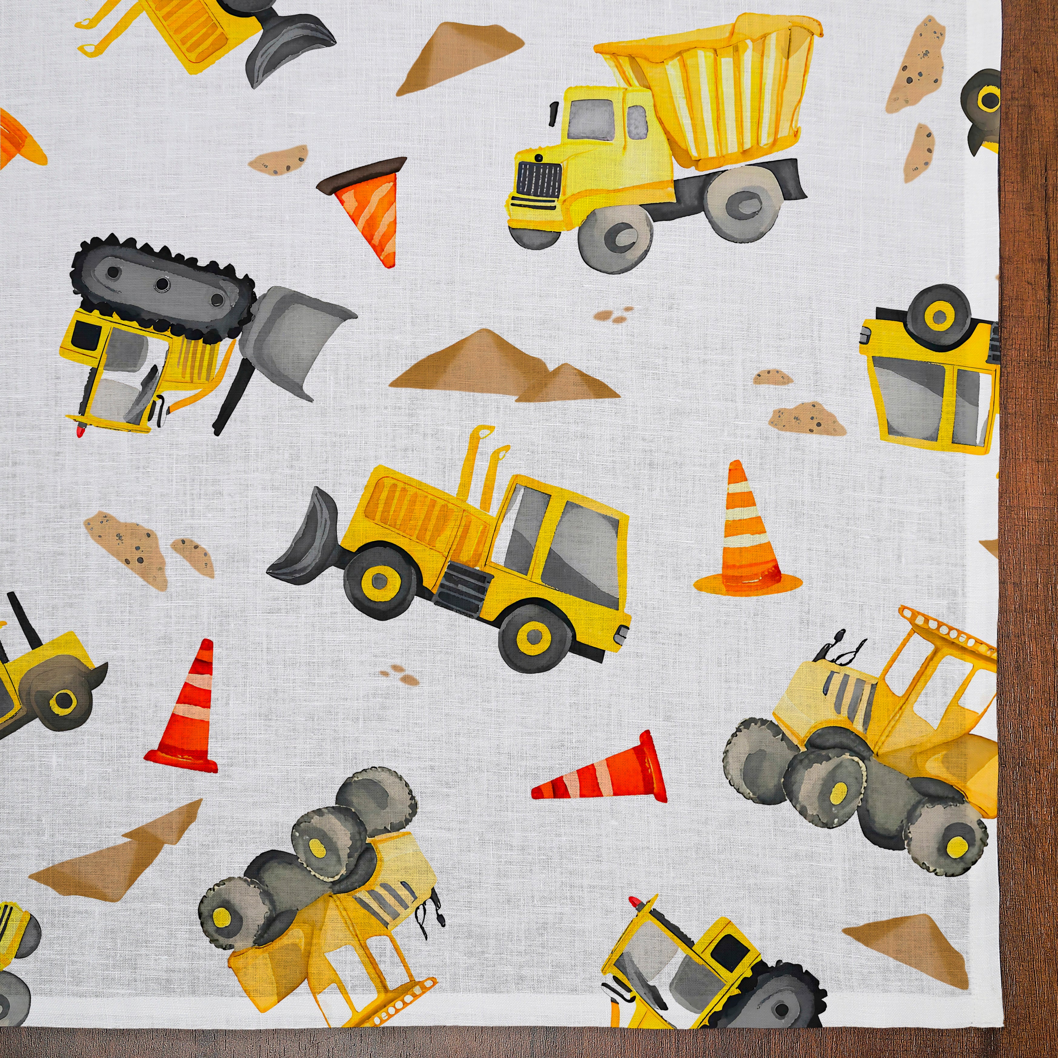 Dozer Dreams Blanket, 47 x 47 inch, Pack of 2