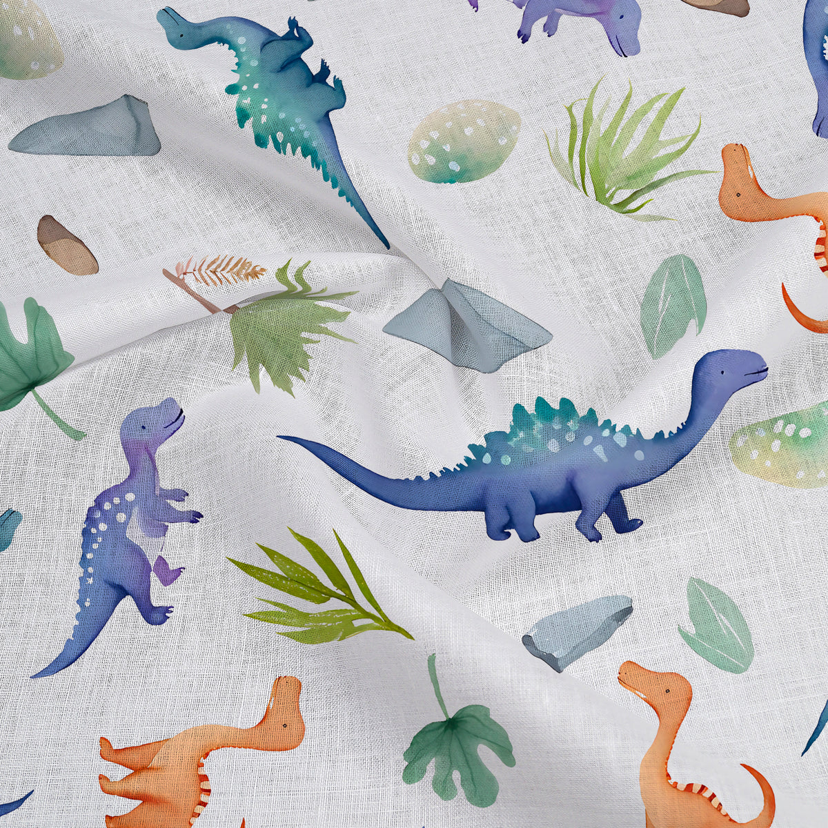 Jurassic Joy Blanket, 47 x 47 inch, Pack of 2