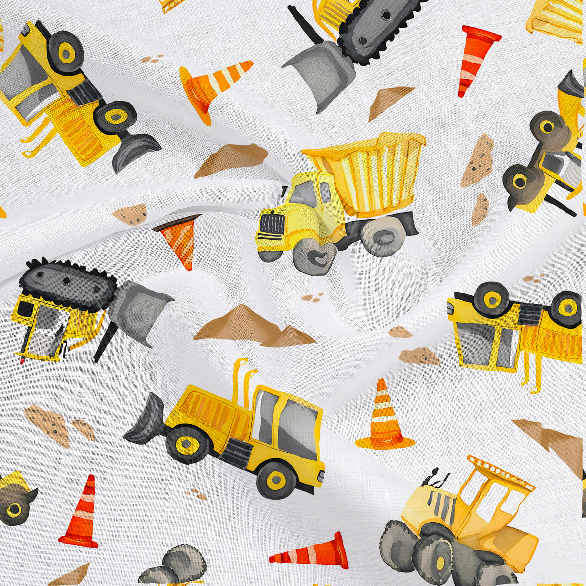 Dozer Dreams Swaddle Wrap, 0-3 Months, Pack of 2