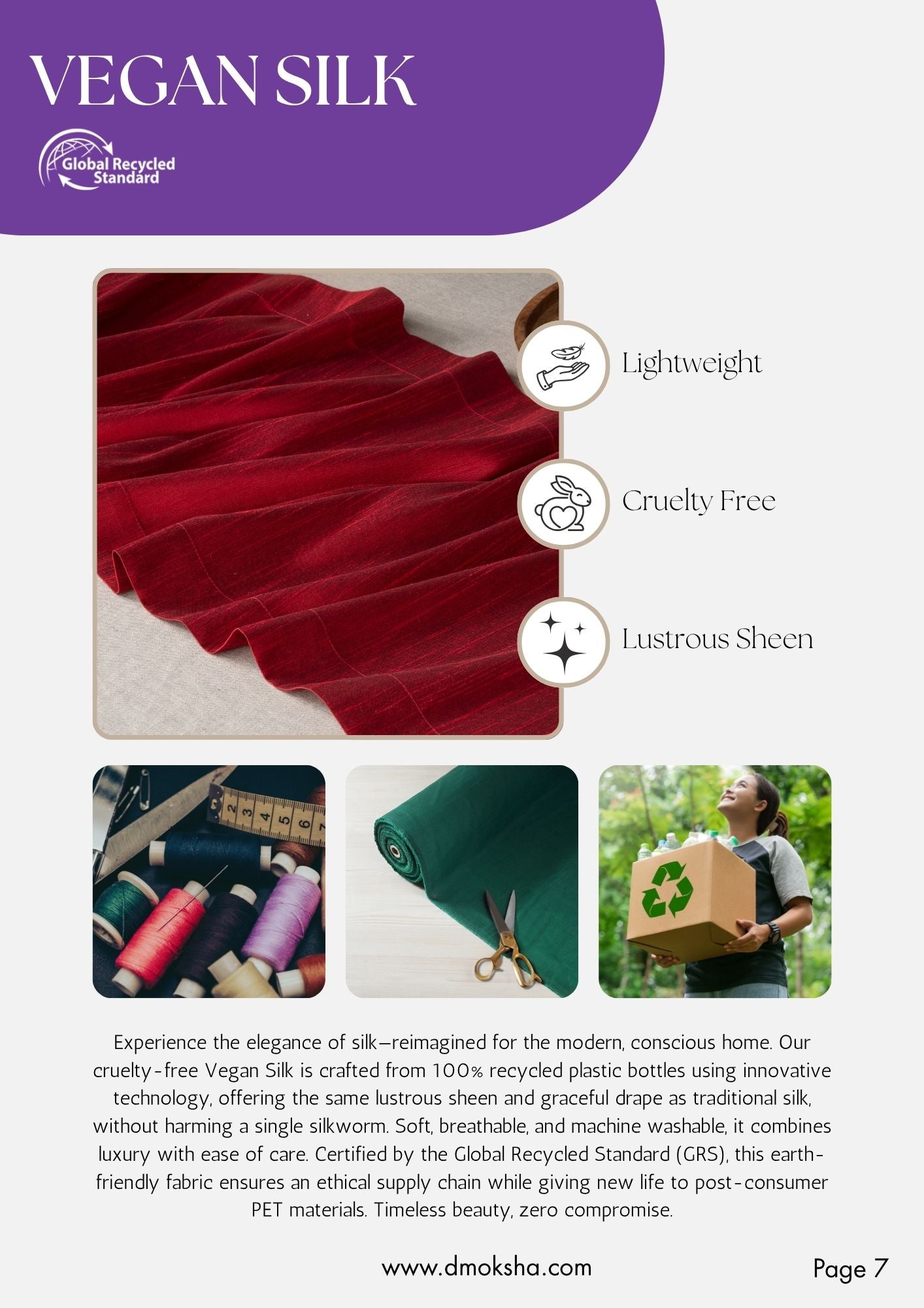D'Moksha Fabric Swatch Catalogue