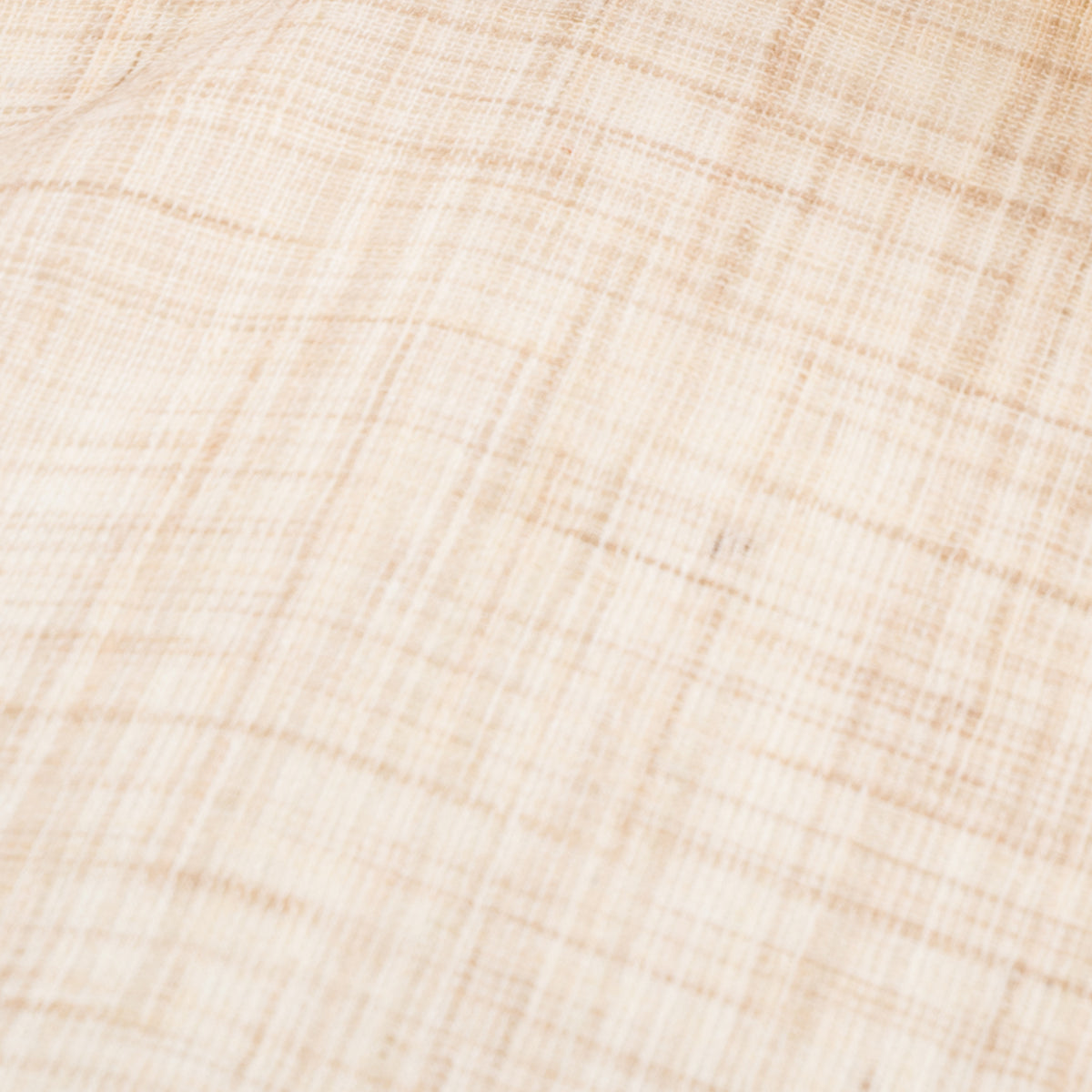 Faux Jute Fabric Beige and Cream