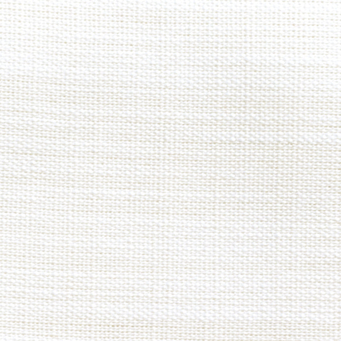 Faux Linen Fabric White