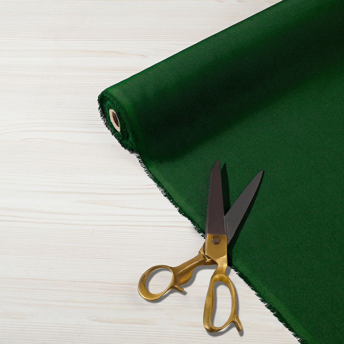 Faux Linen Fabric Eden Green
