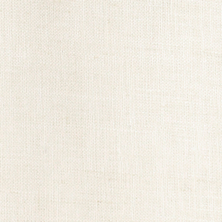 Ivory pure linen table runner styled on a dining table