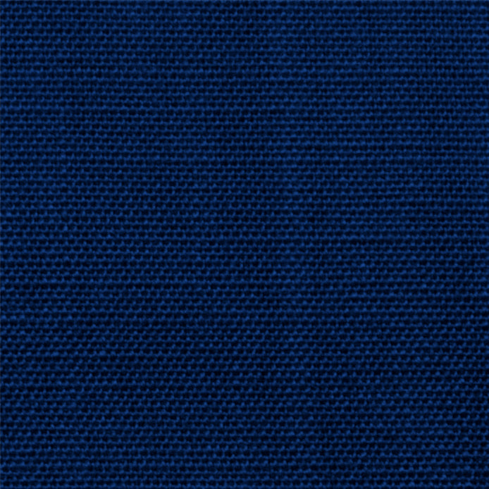 Faux Linen Fabric Navy Blue Swatch