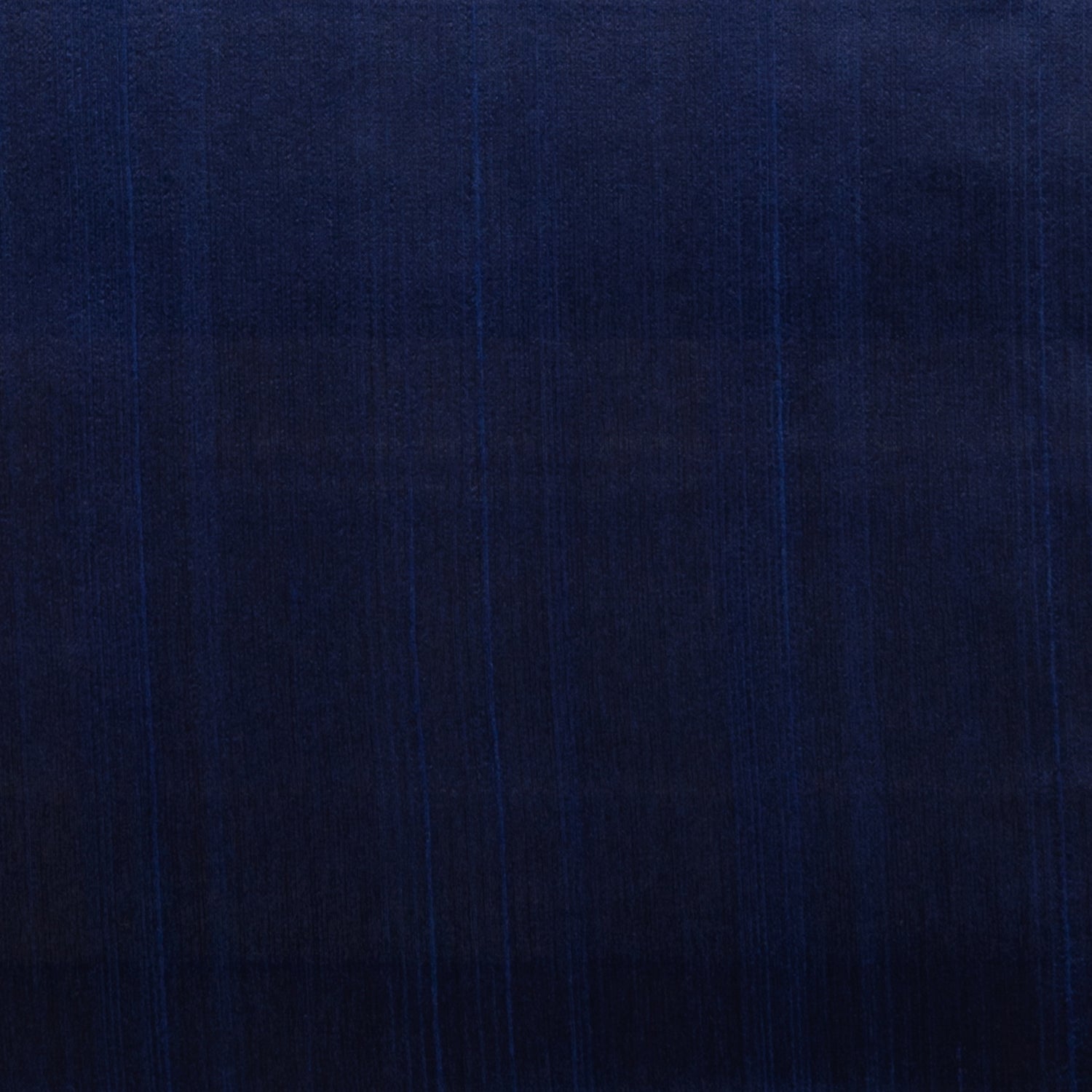 Navy blue Luxe Shine tablecloth styled on a dining table