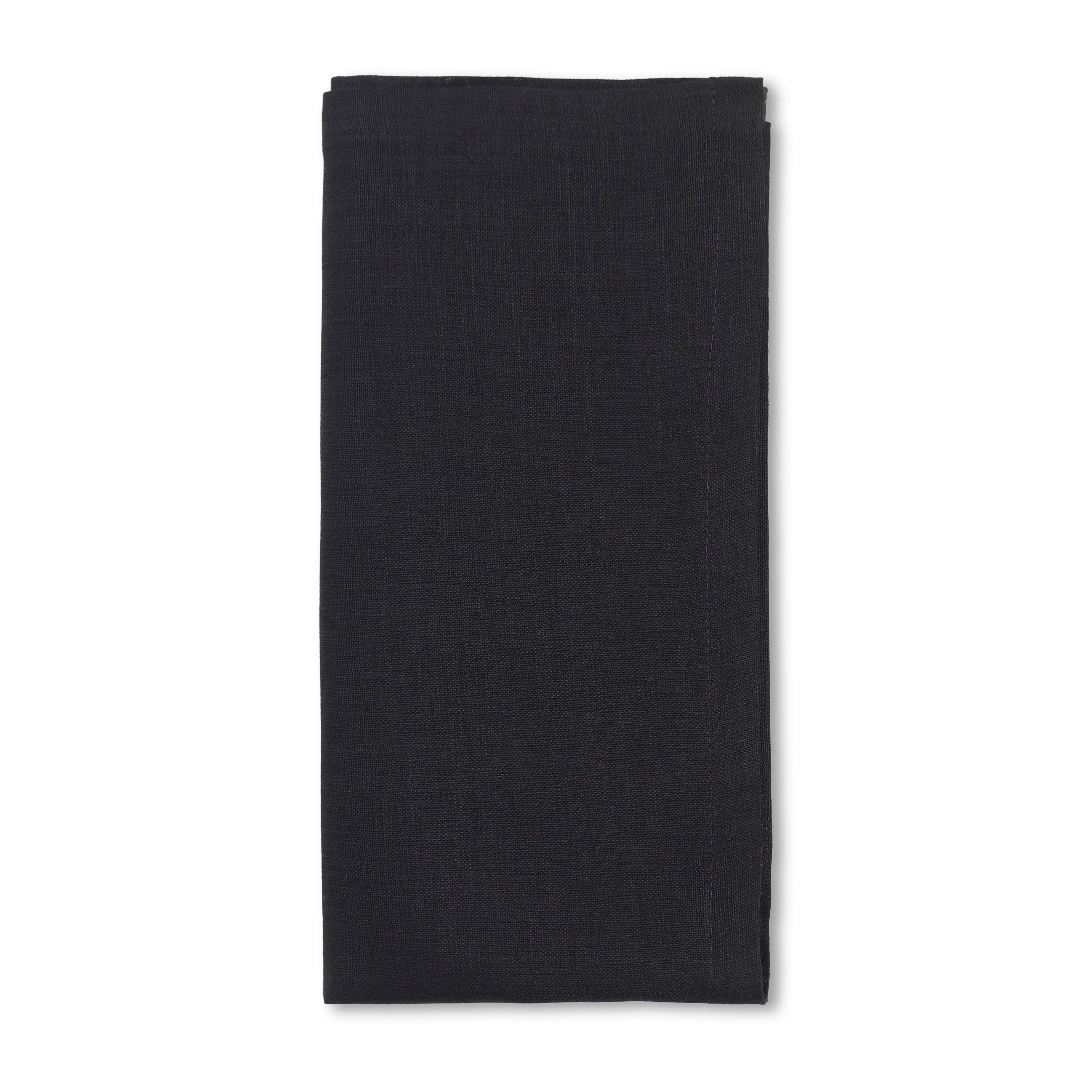 Black Linen Kitchen Towel, 19 x 29 inch, 4 pcs