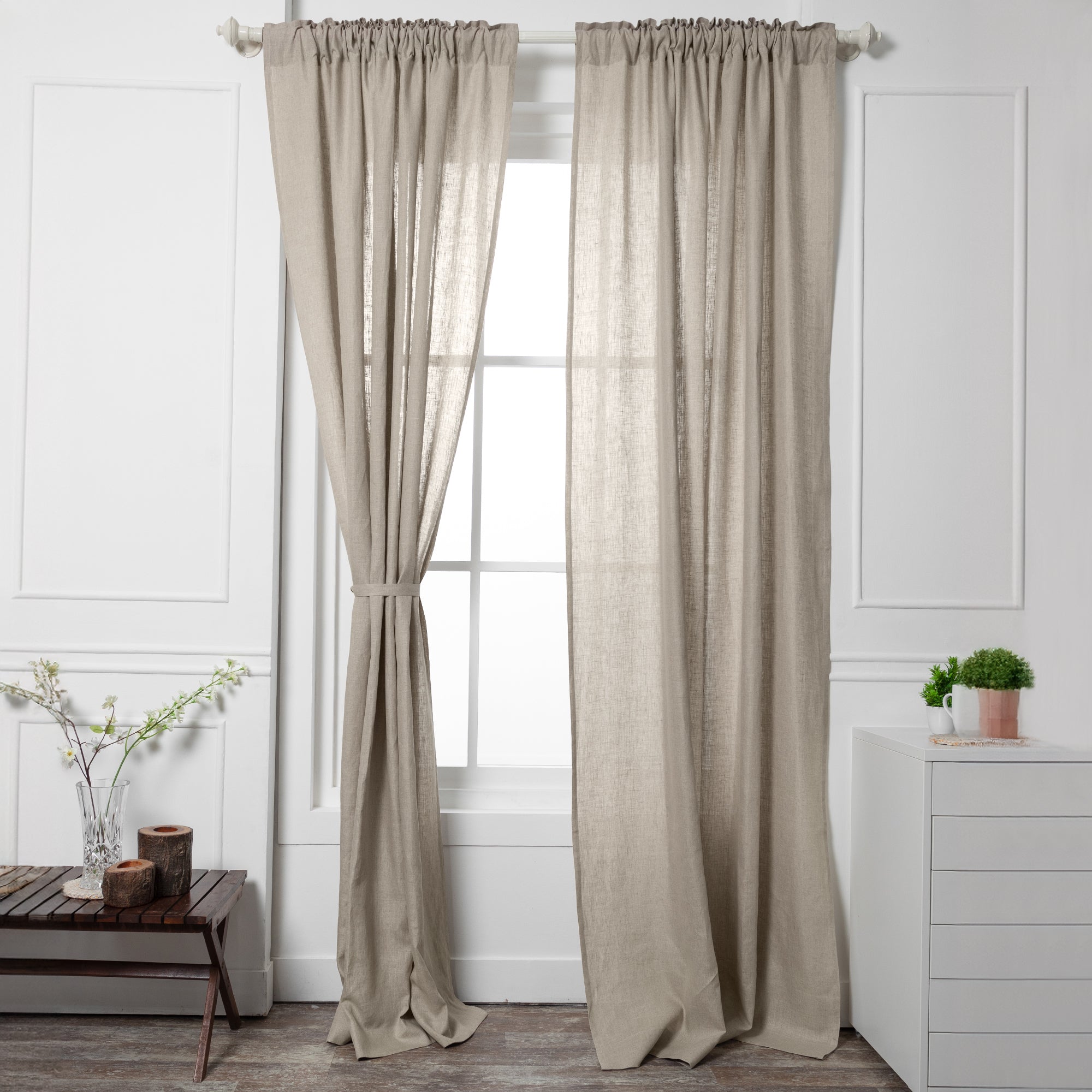 Natural Linen Curtain