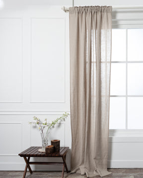 Natural Linen Curtain | 1 Panel