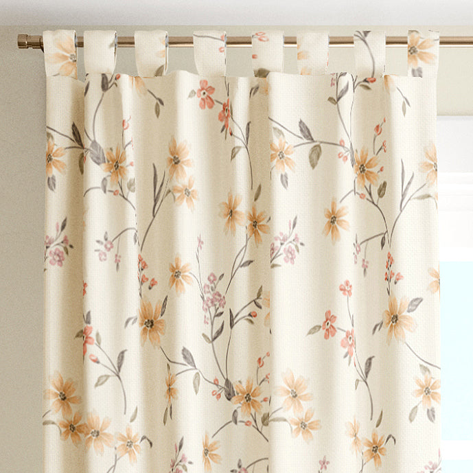 Floral Elegance Curtain