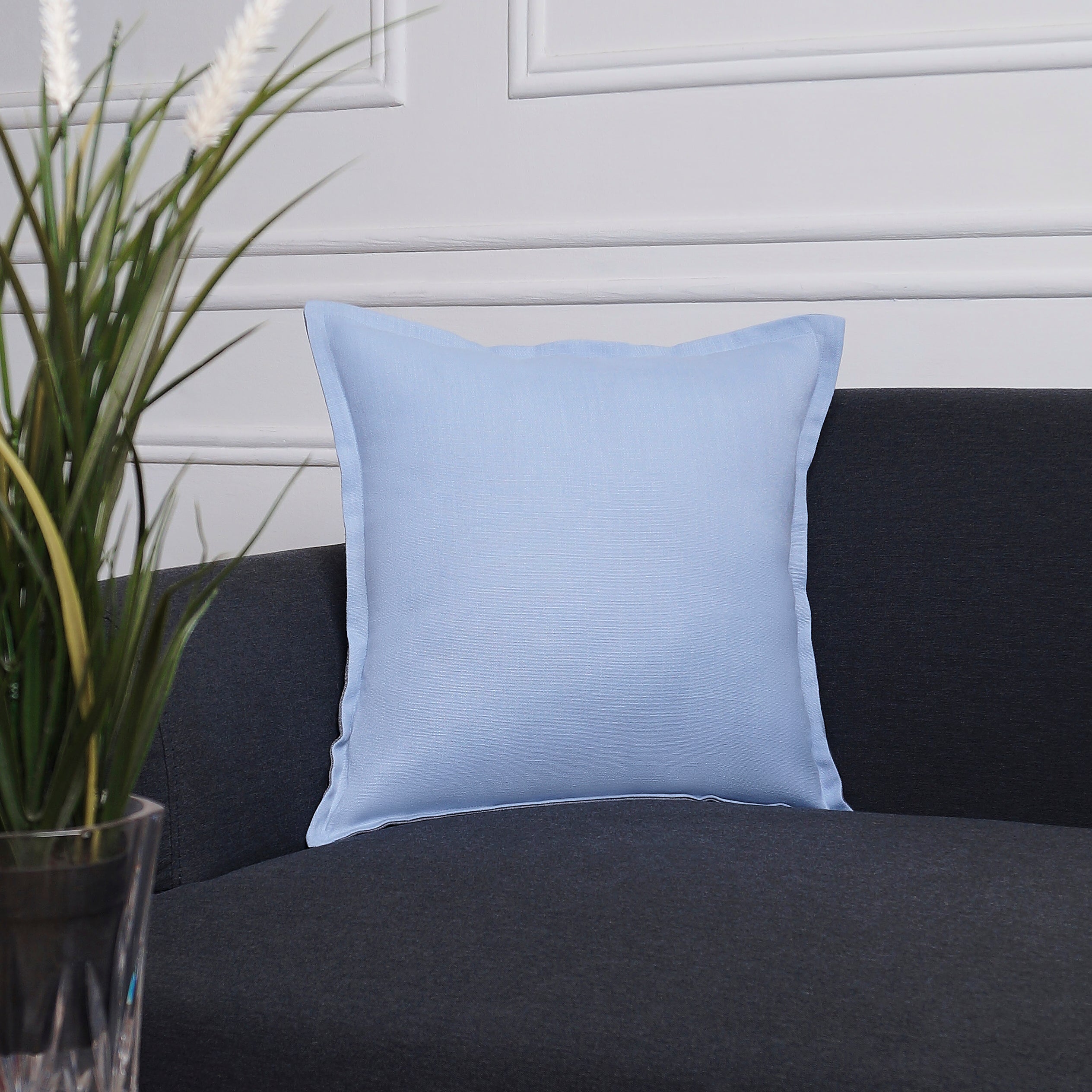 Bliss Pillow Cover - Light Blue