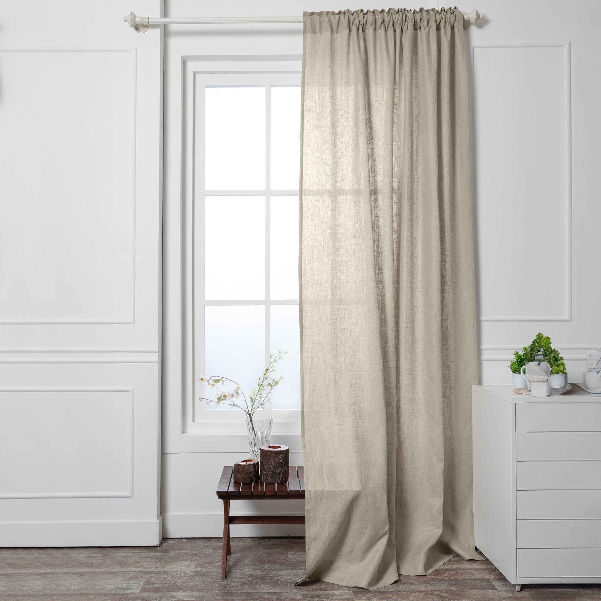 Natural Linen Curtain