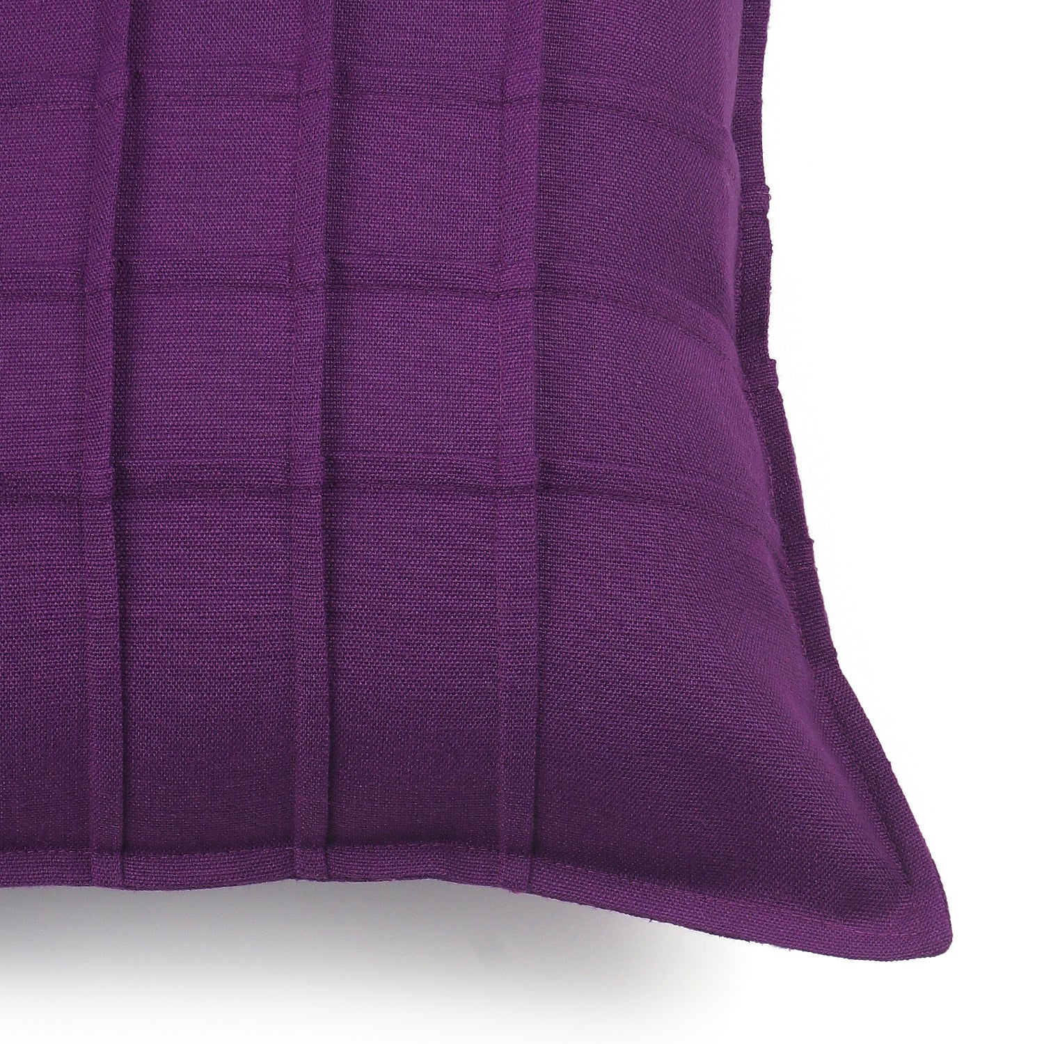 Lattice Pillow Cover - Purple