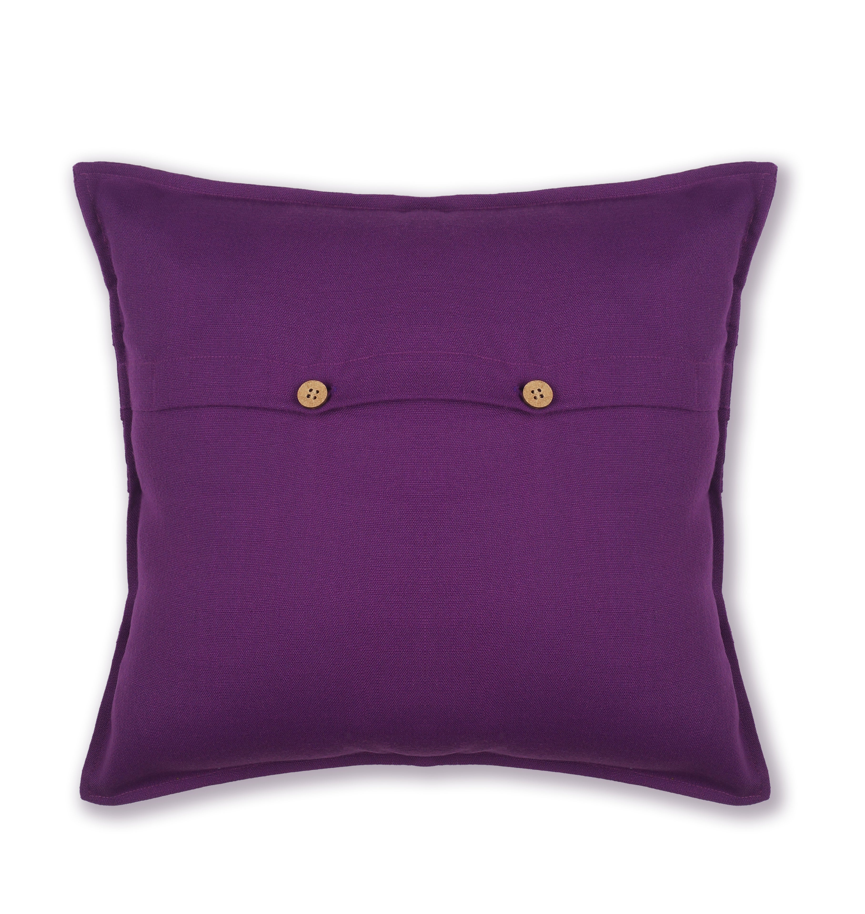 Lattice Pillow Cover - Purple