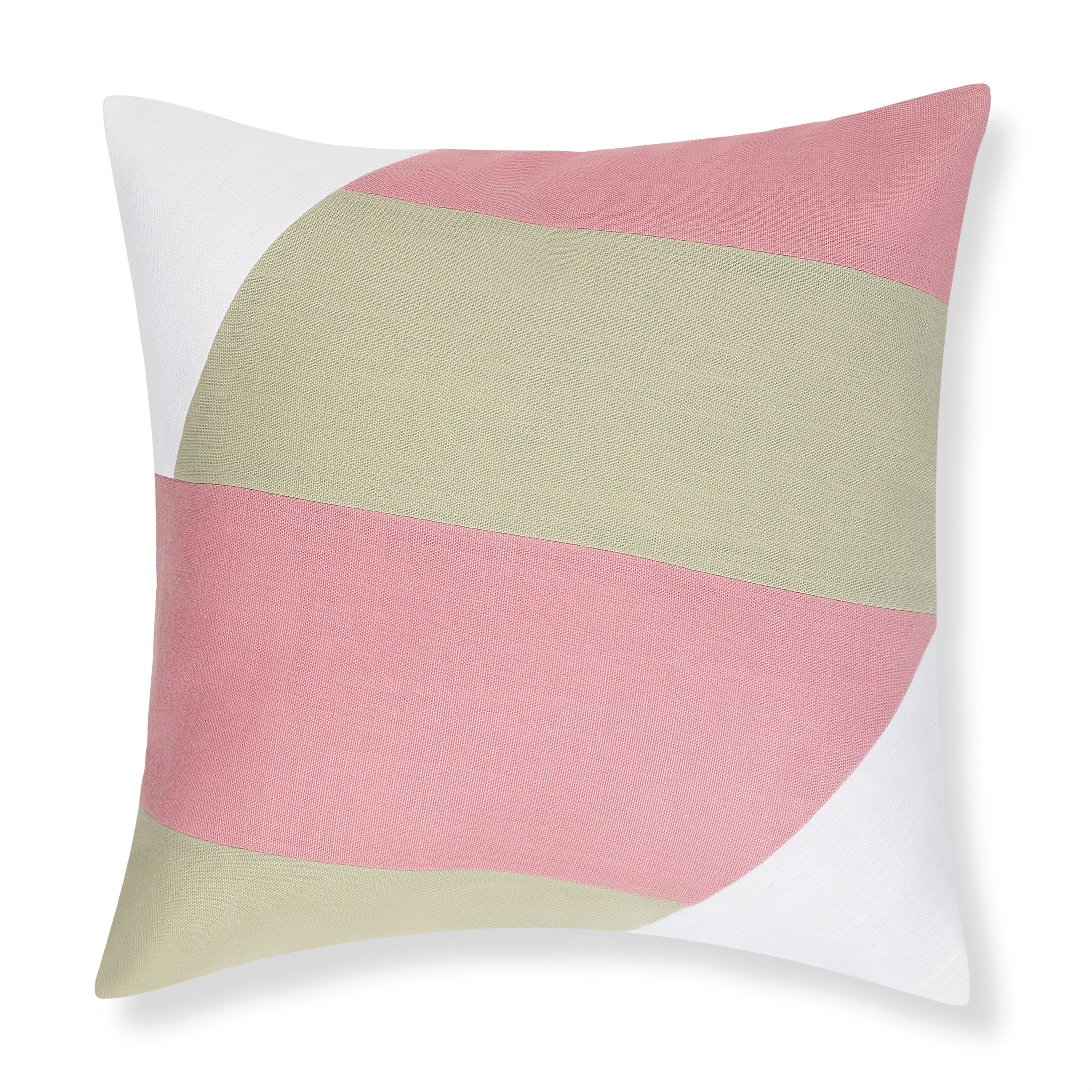 Dreamscape Pillow Cover - Dusty Pink and Sage Green