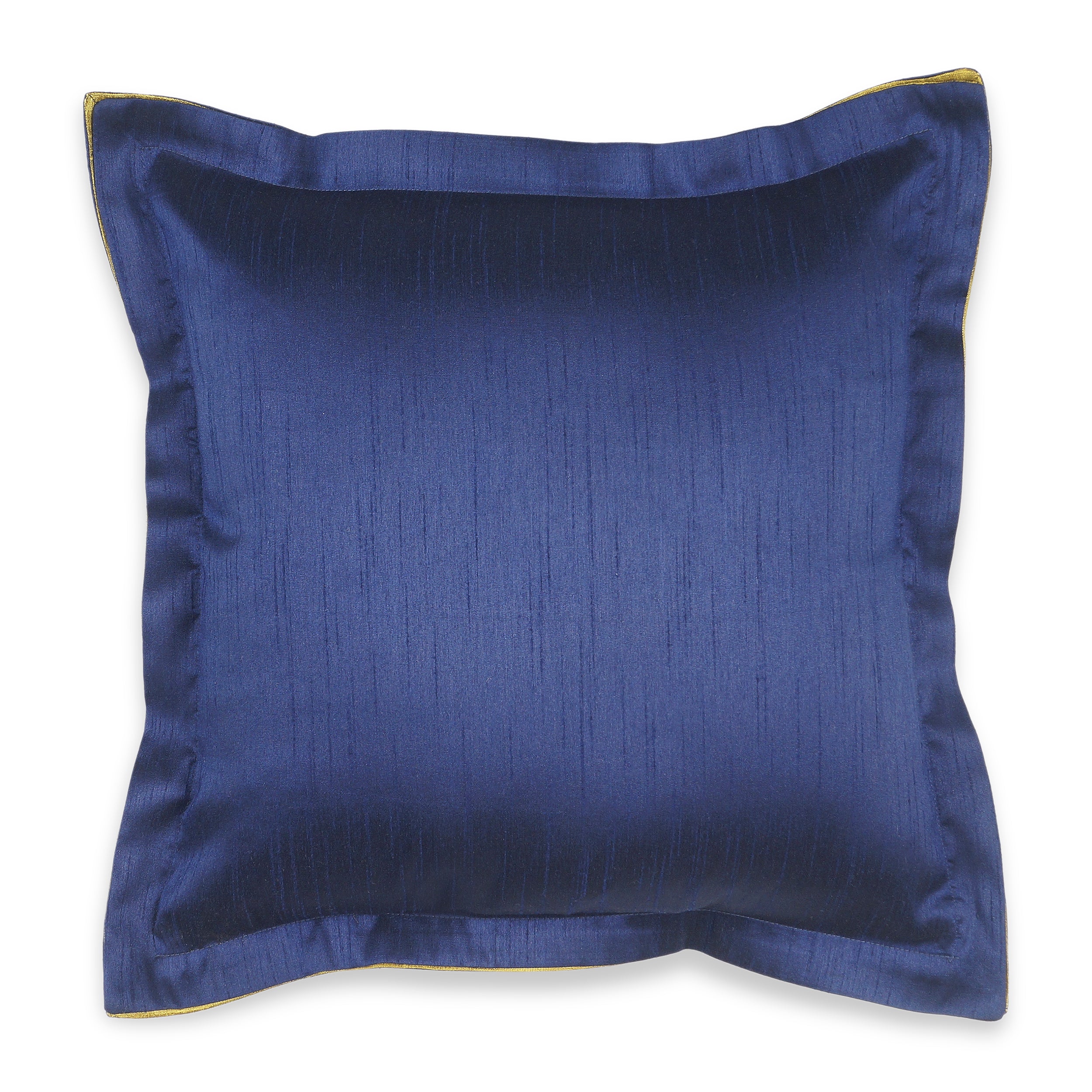 Silque Pillow Cover - Navy Blue