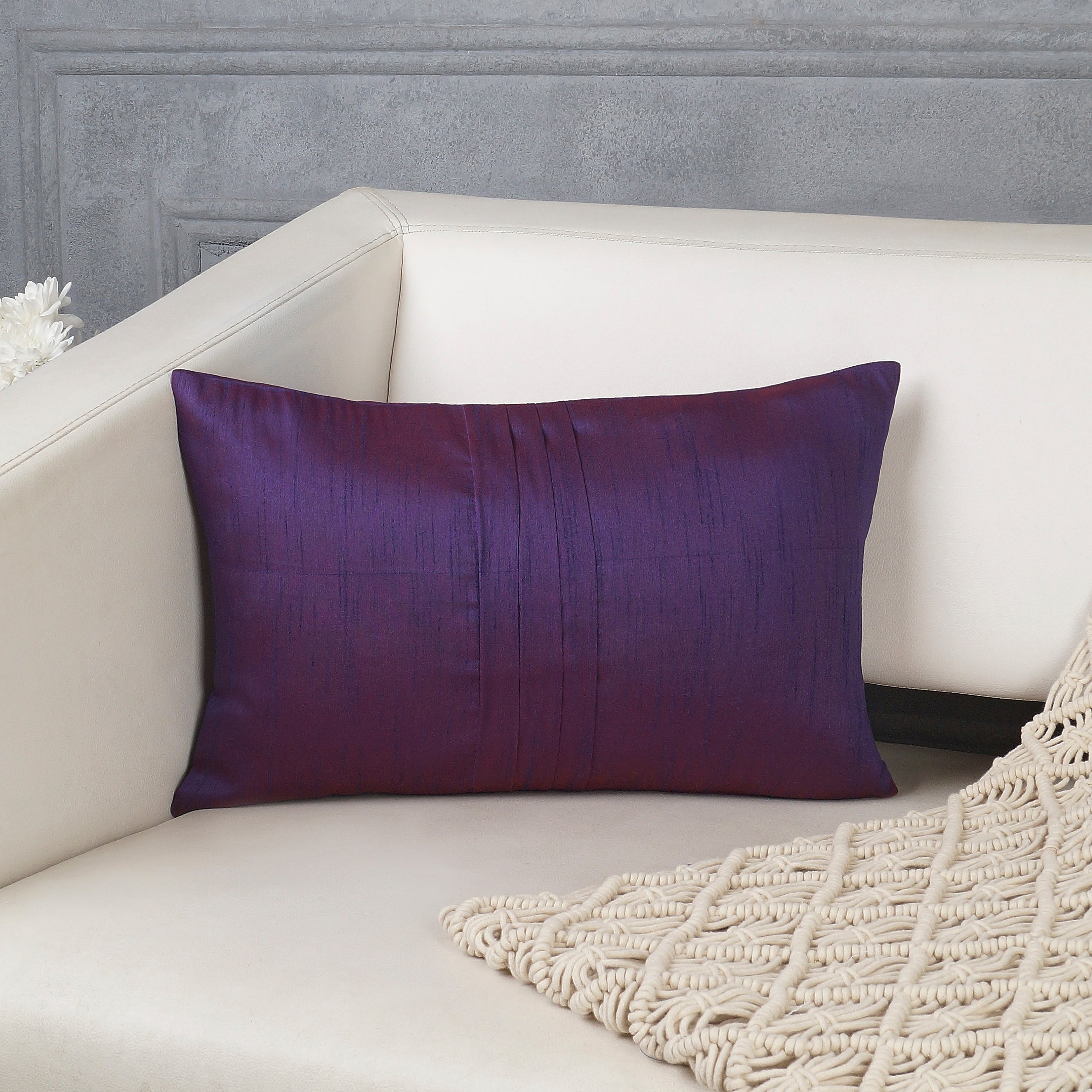 Mystique Pillow Cover Rectangle - Purple