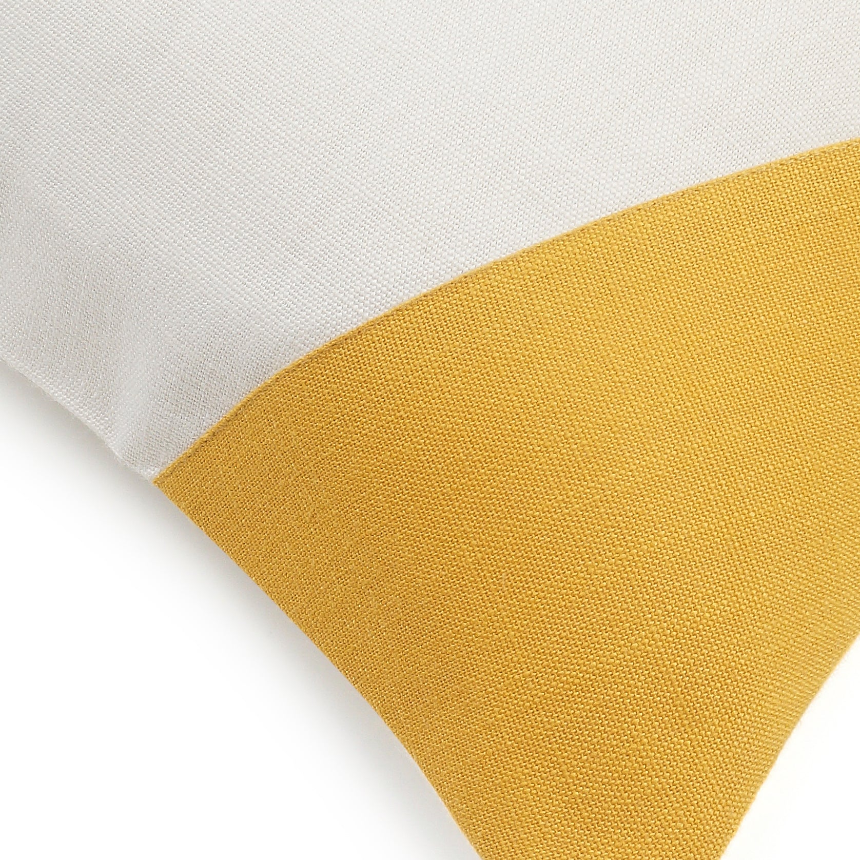 Serendipity Pillow Cover - Ivory and Mustard