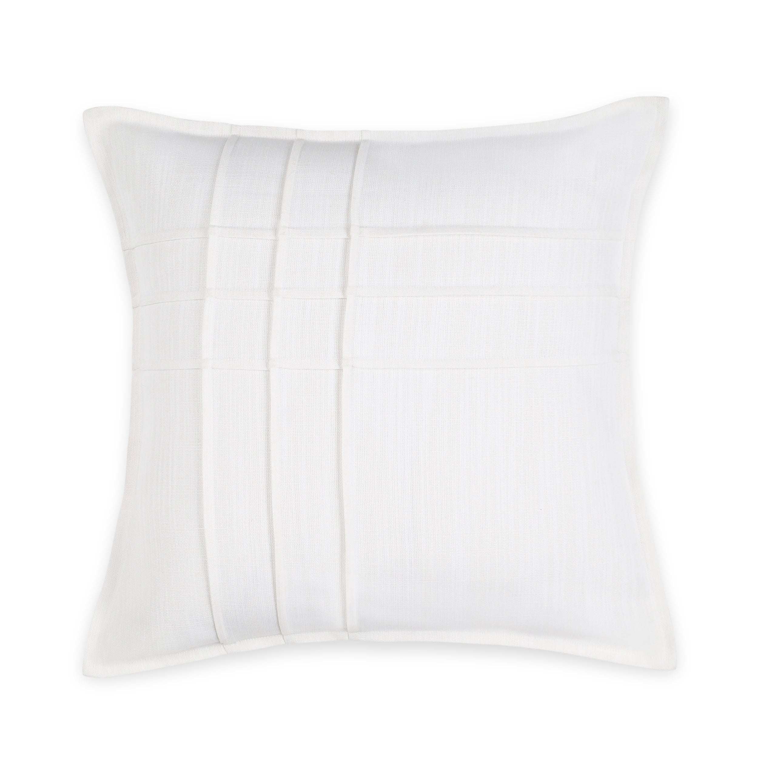 Lattice Pillow Cover - White