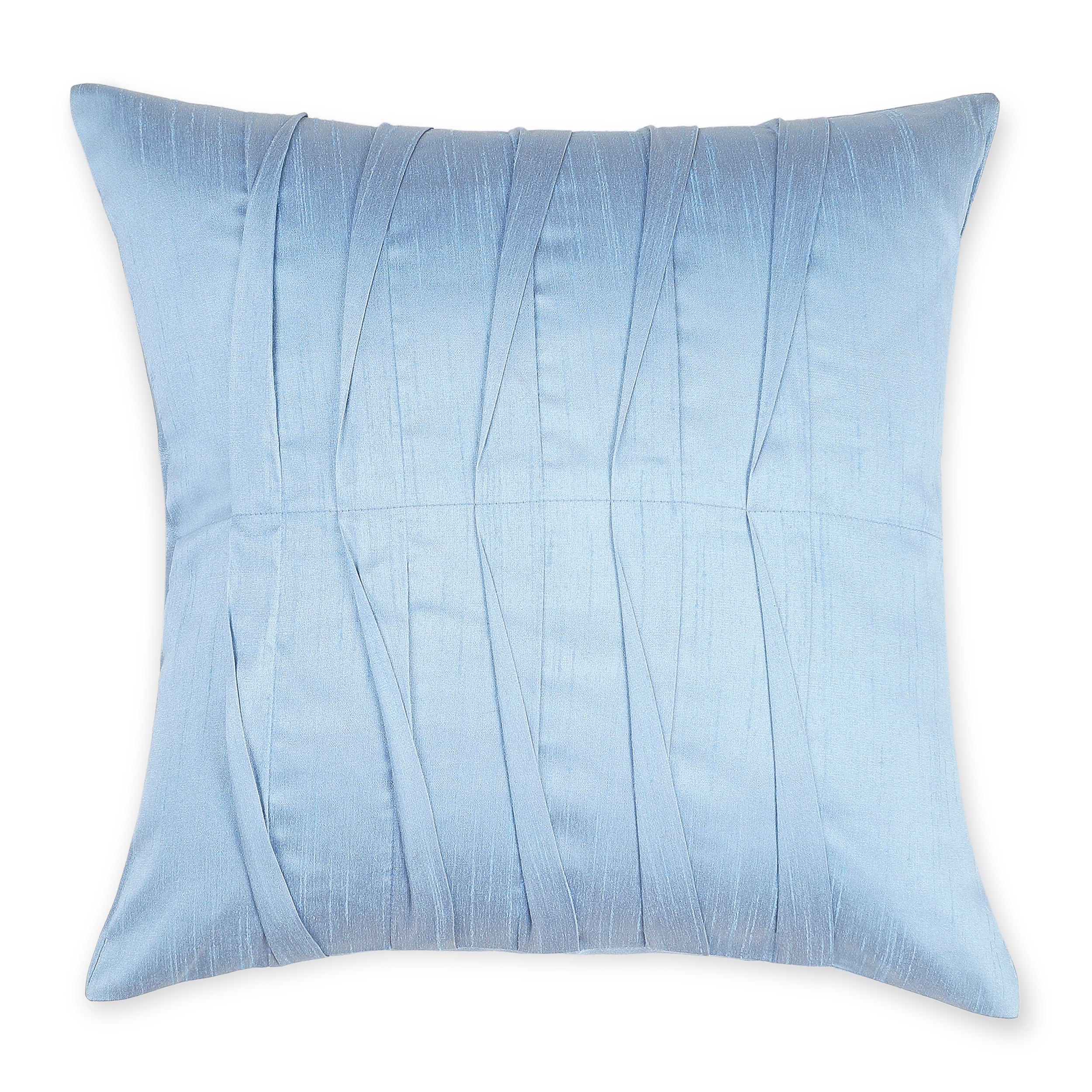 Rippled Harmony Pillow Cover - Blue