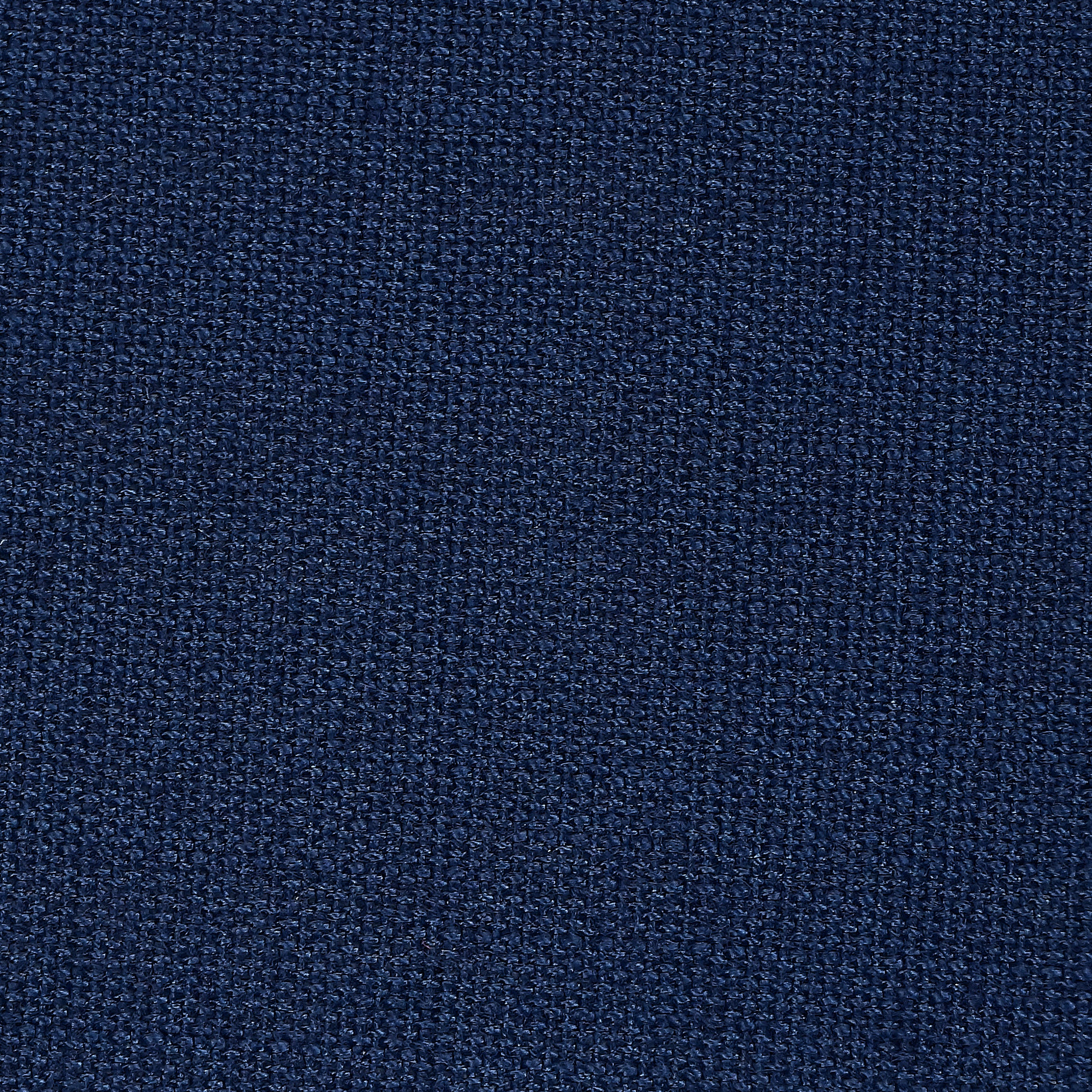 Navy Blue Faux Linen Curtain