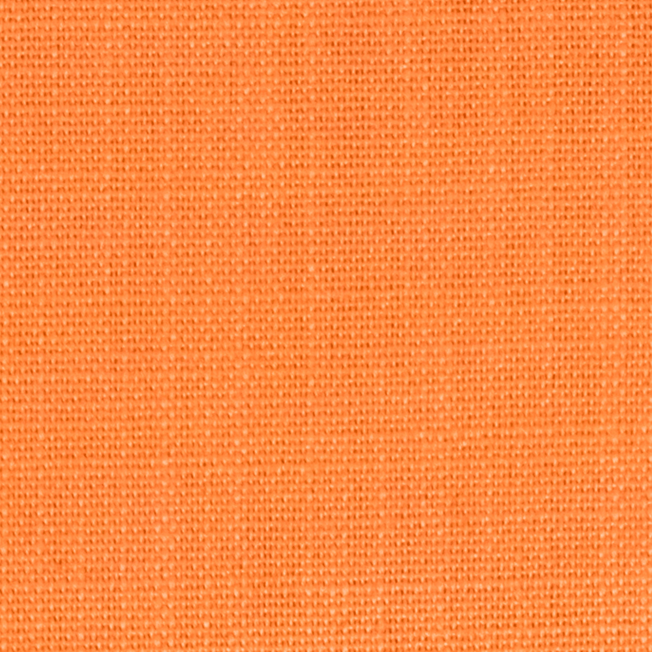 Orange Faux Linen Curtain