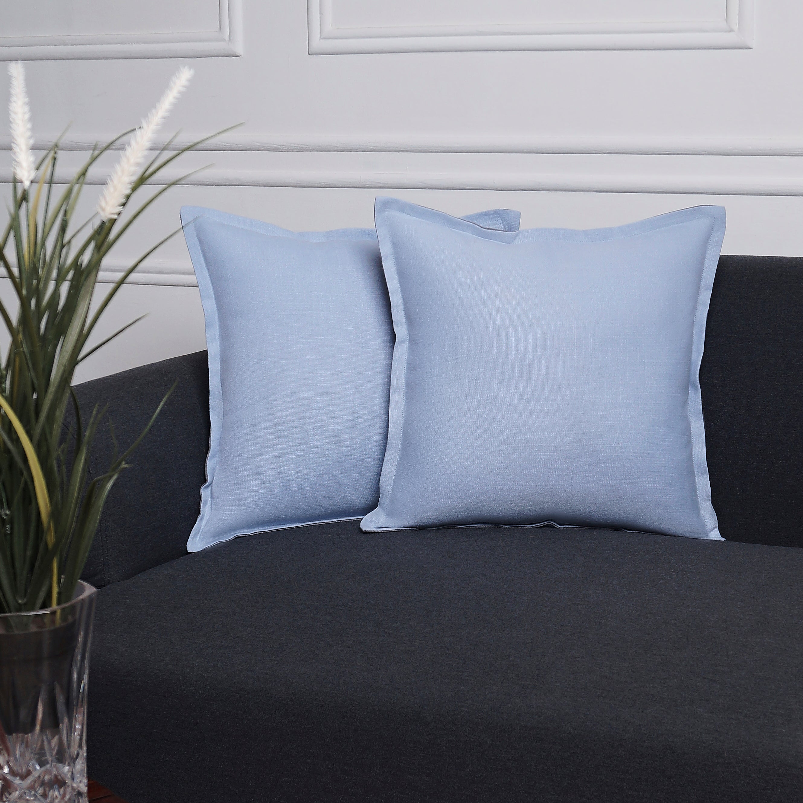 Bliss Pillow Cover - Light Blue