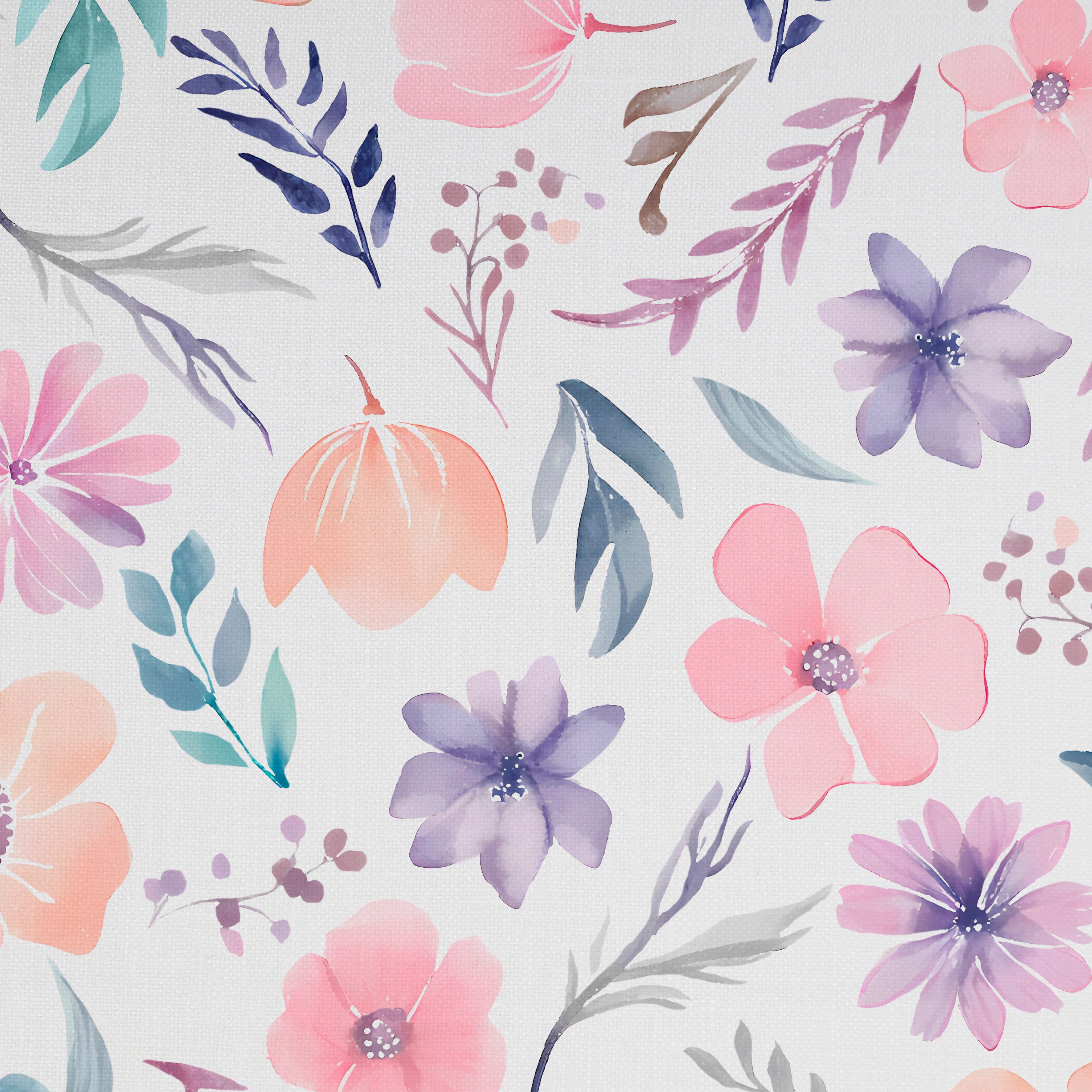 Wildflower Wrap Blanket, 47 x 47 inch, Pack of 2