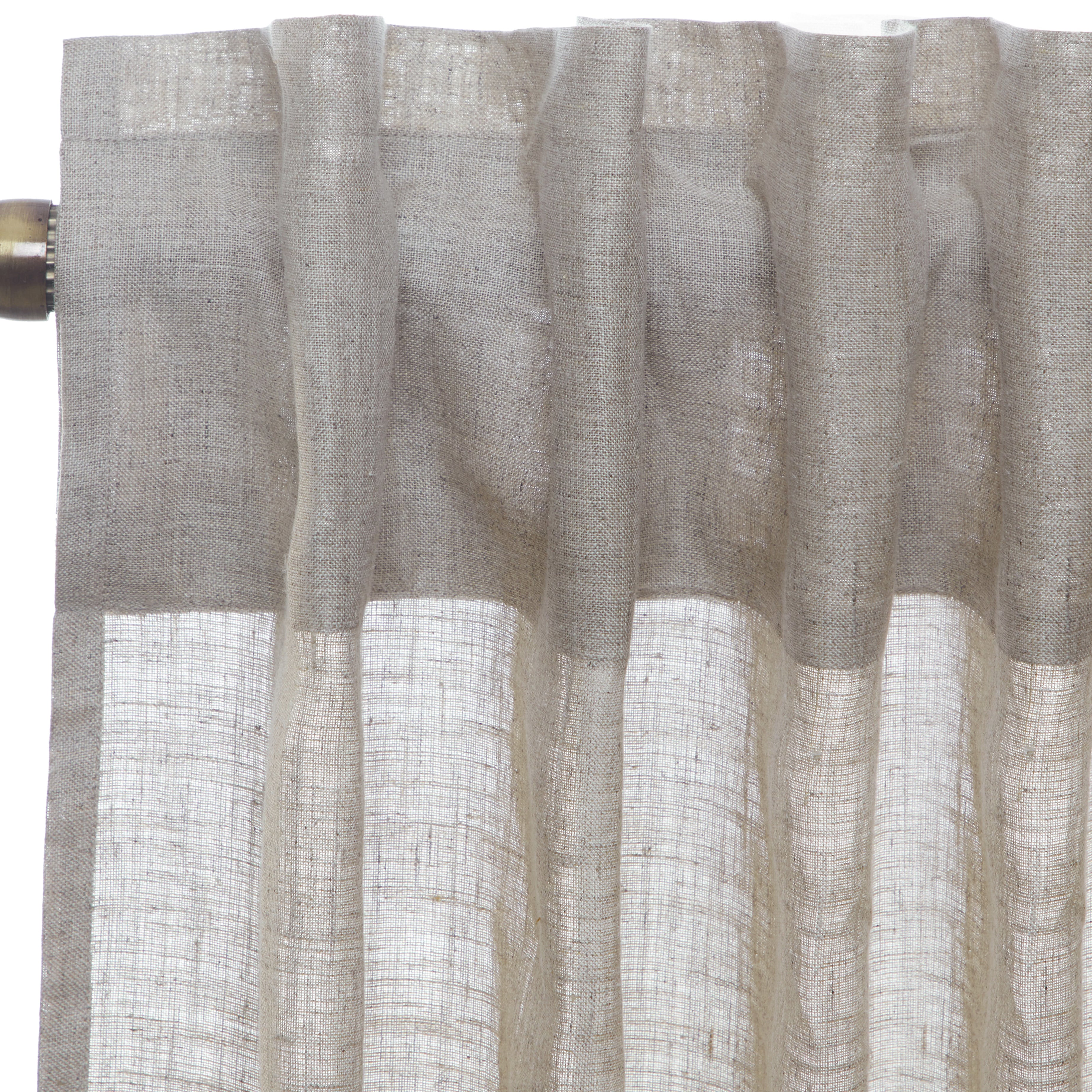 Natural Hemp Curtain