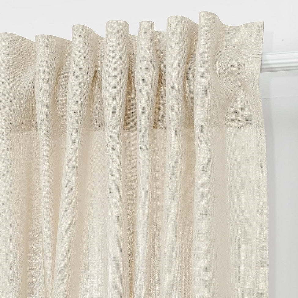 Cream Hemp Curtain