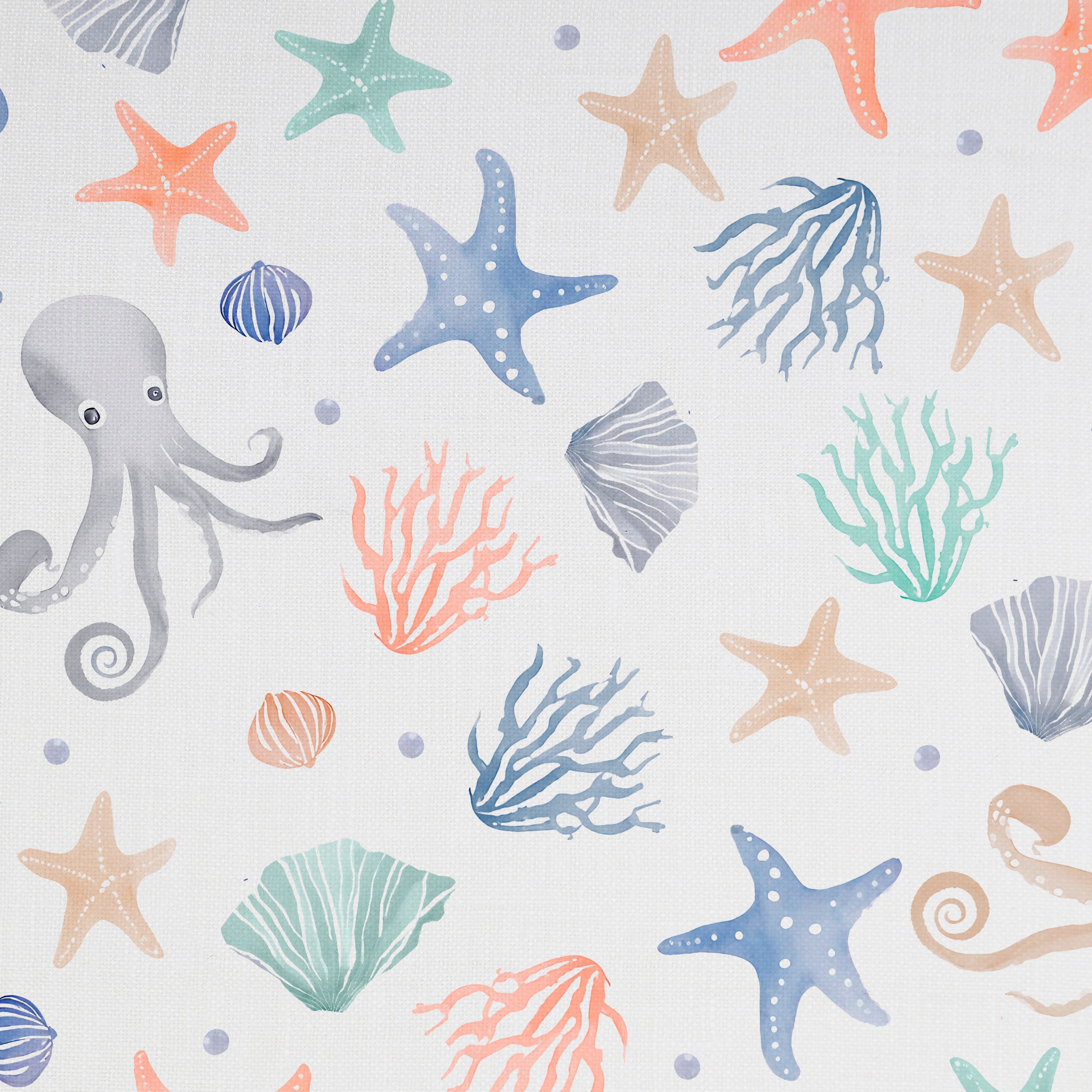 Aqua Haven Blanket, 47 x 47 inch, Pack of 2