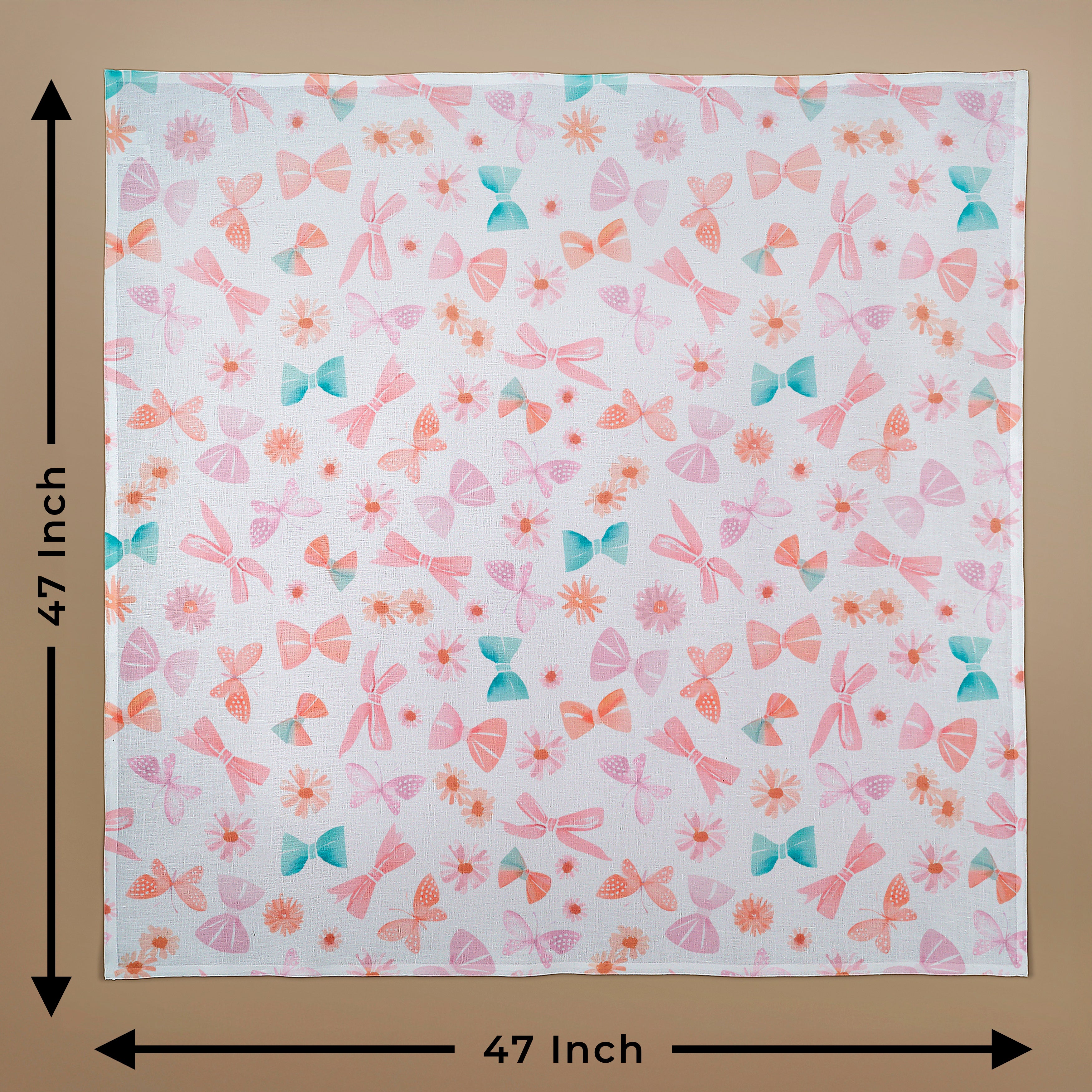 Butterfly Bliss Blanket, 47 x 47 inch, Pack of 2