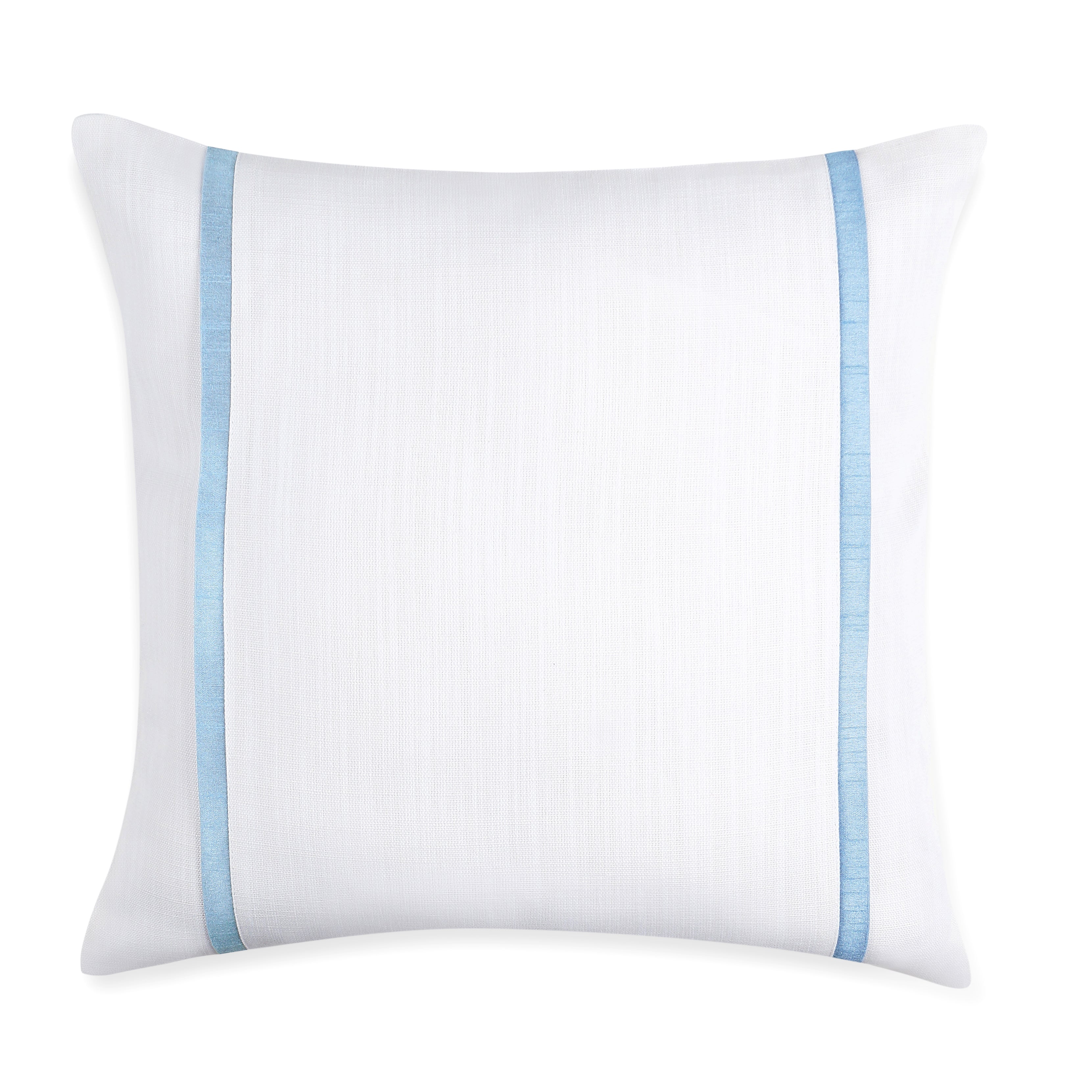 Drift Pillow Cover - White and Blue