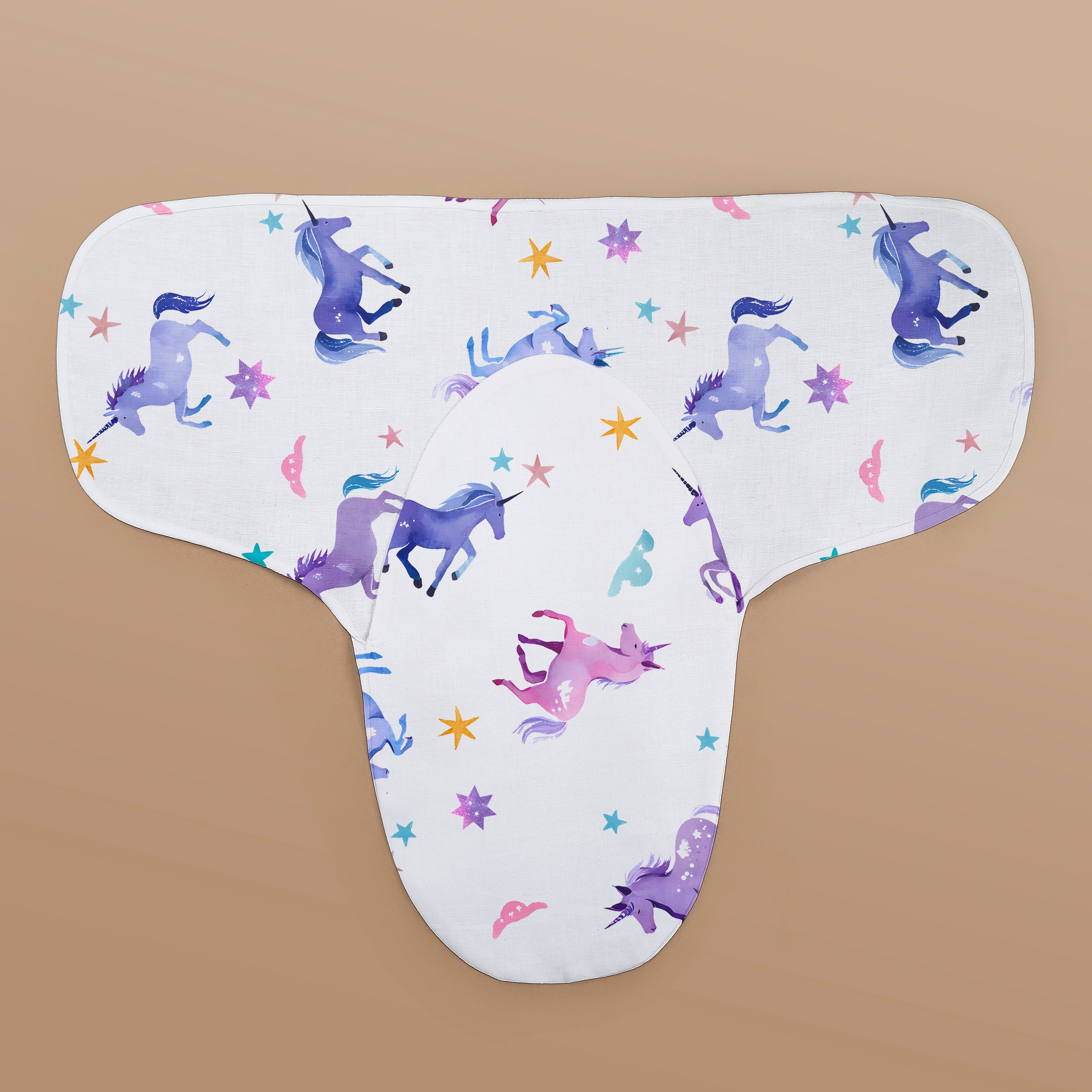 Unicorn Whimsy Swaddle Wrap, 0-3 Months, Pack of 2