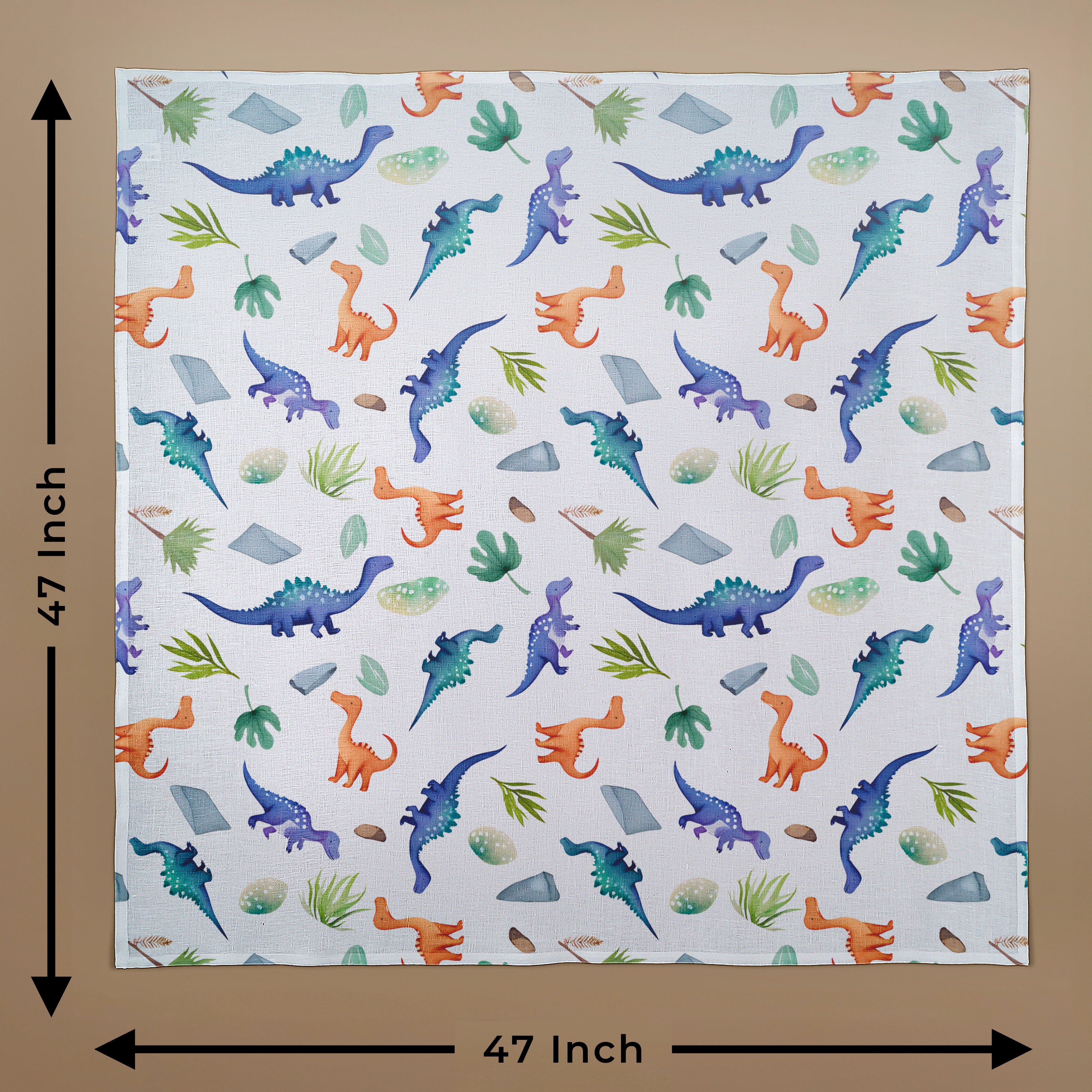 Jurassic Joy Blanket, 47 x 47 inch, Pack of 2