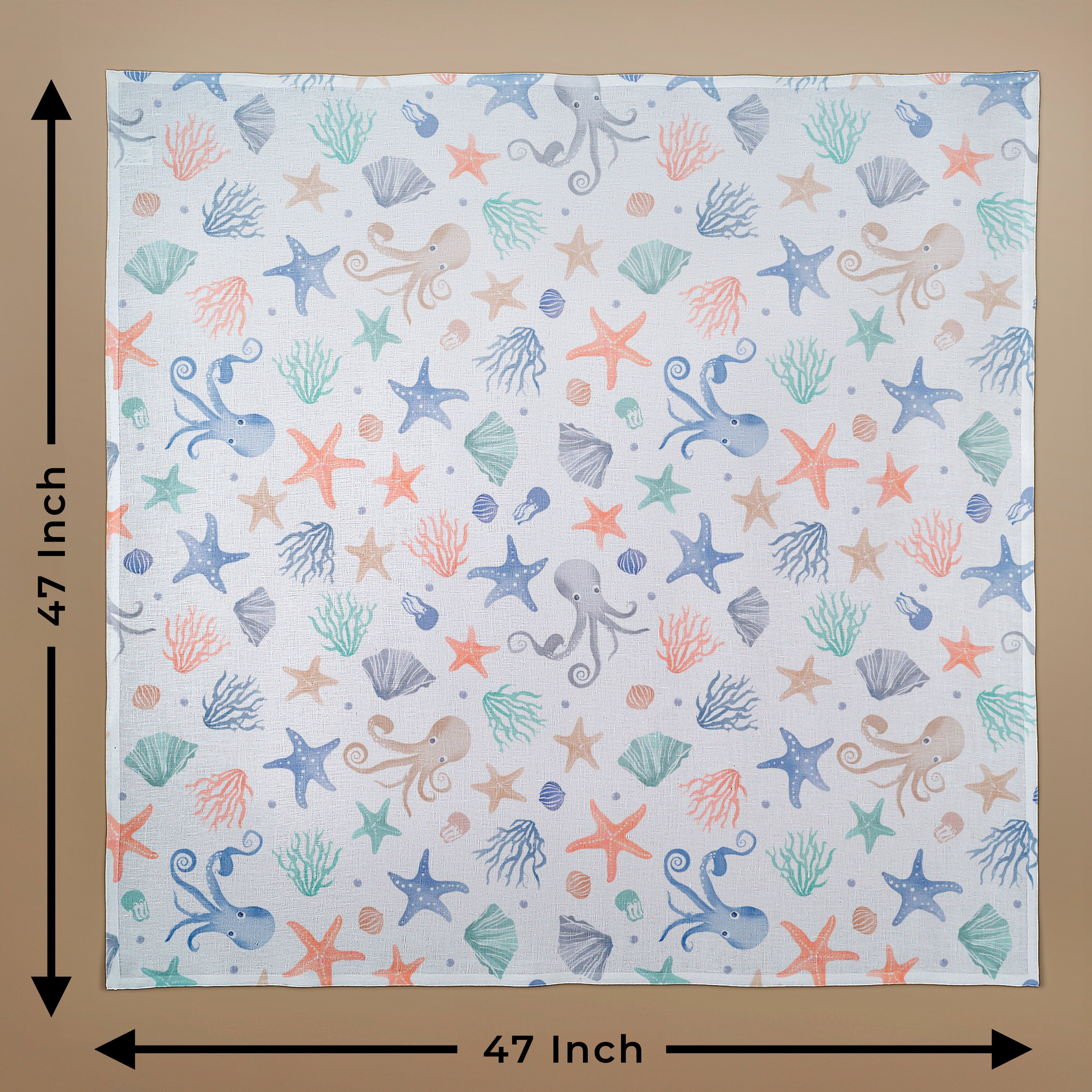Aqua Haven Blanket, 47 x 47 inch, Pack of 2