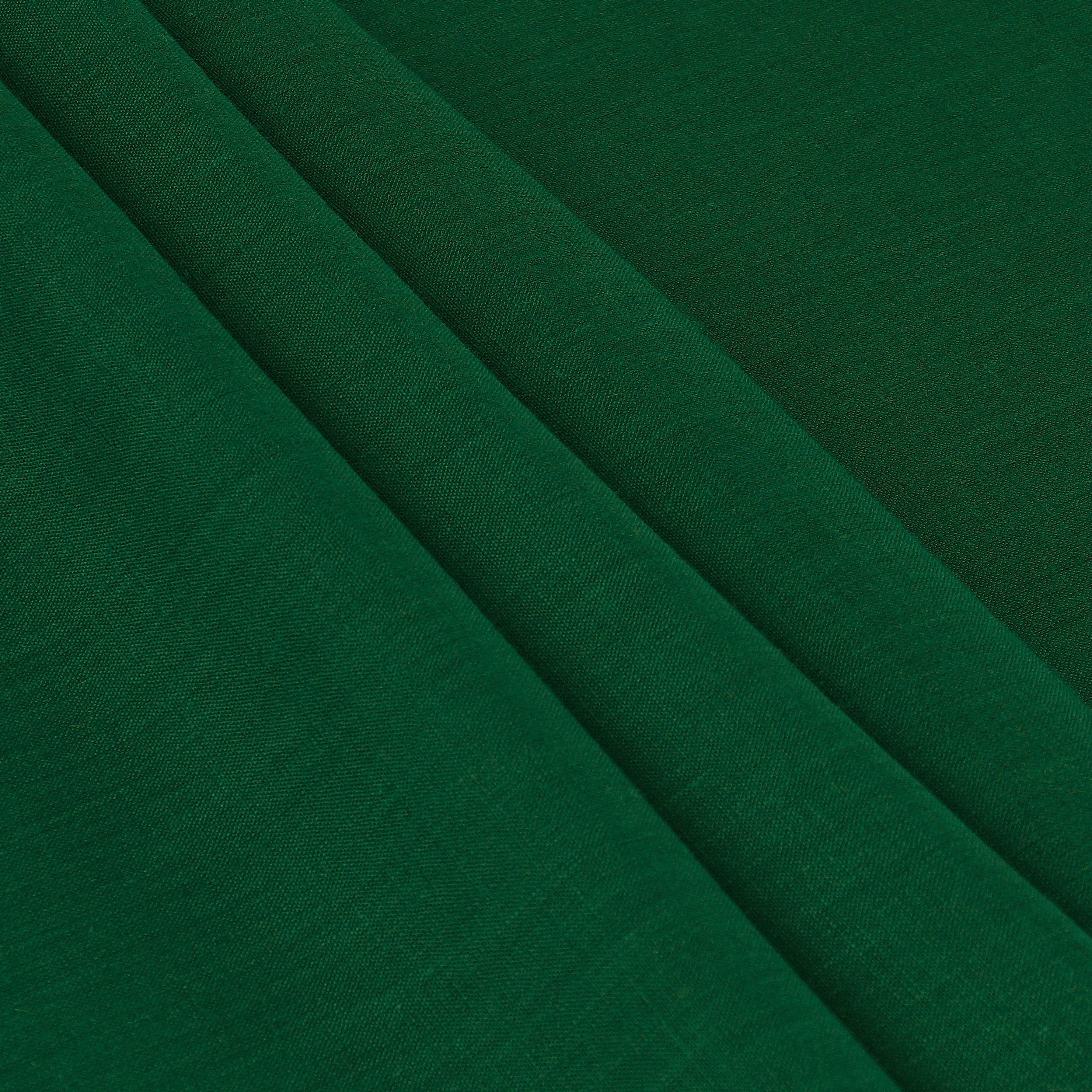 Forest Green Linen Tablecloth, Hemmed