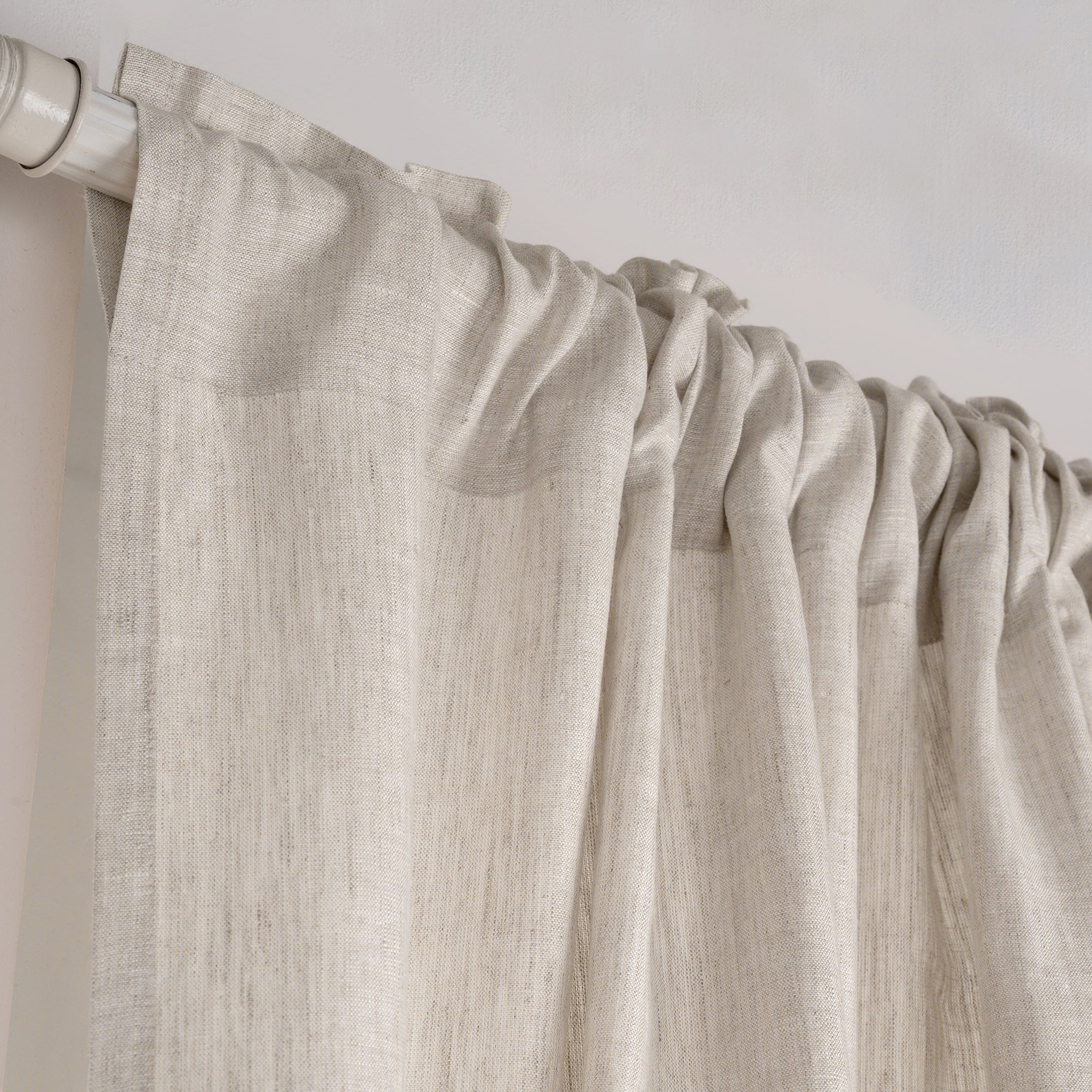 Light Natural Linen Curtain