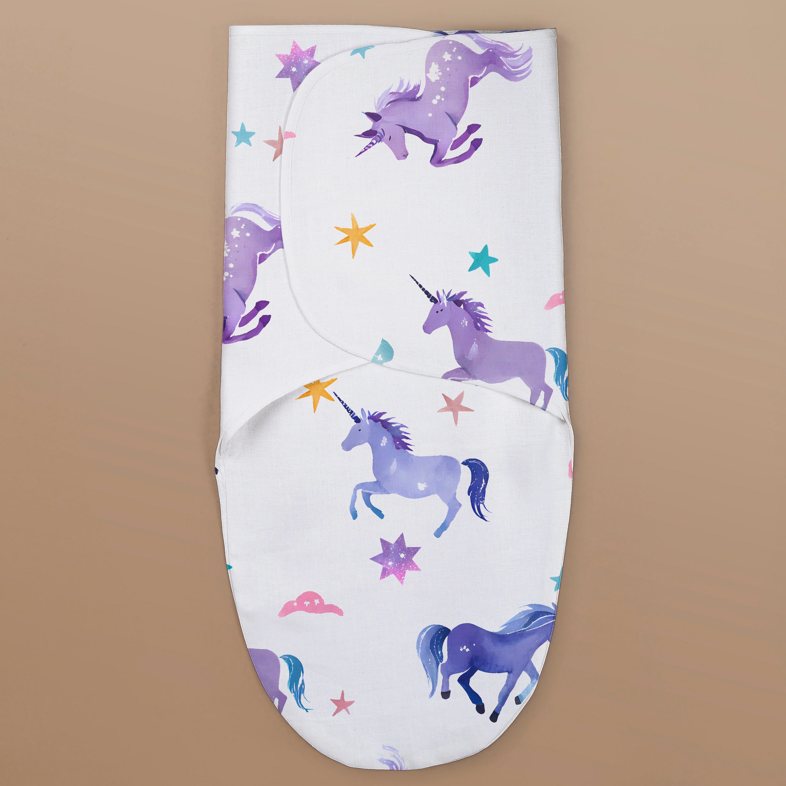 Unicorn Whimsy Swaddle Wrap, 0-3 Months, Pack of 2