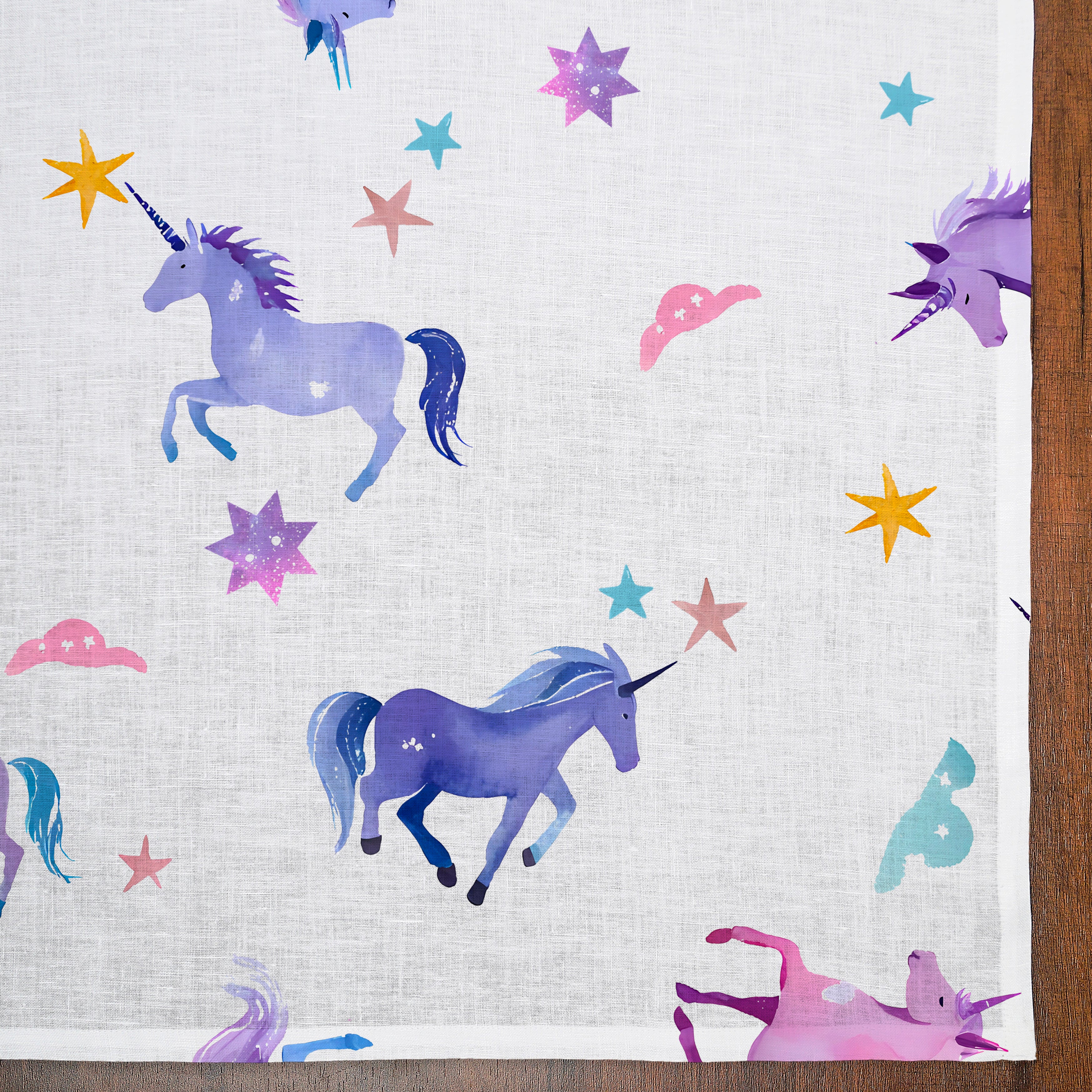 Unicorn Whimsy Blanket, 47 x 47 inch, Pack of 2
