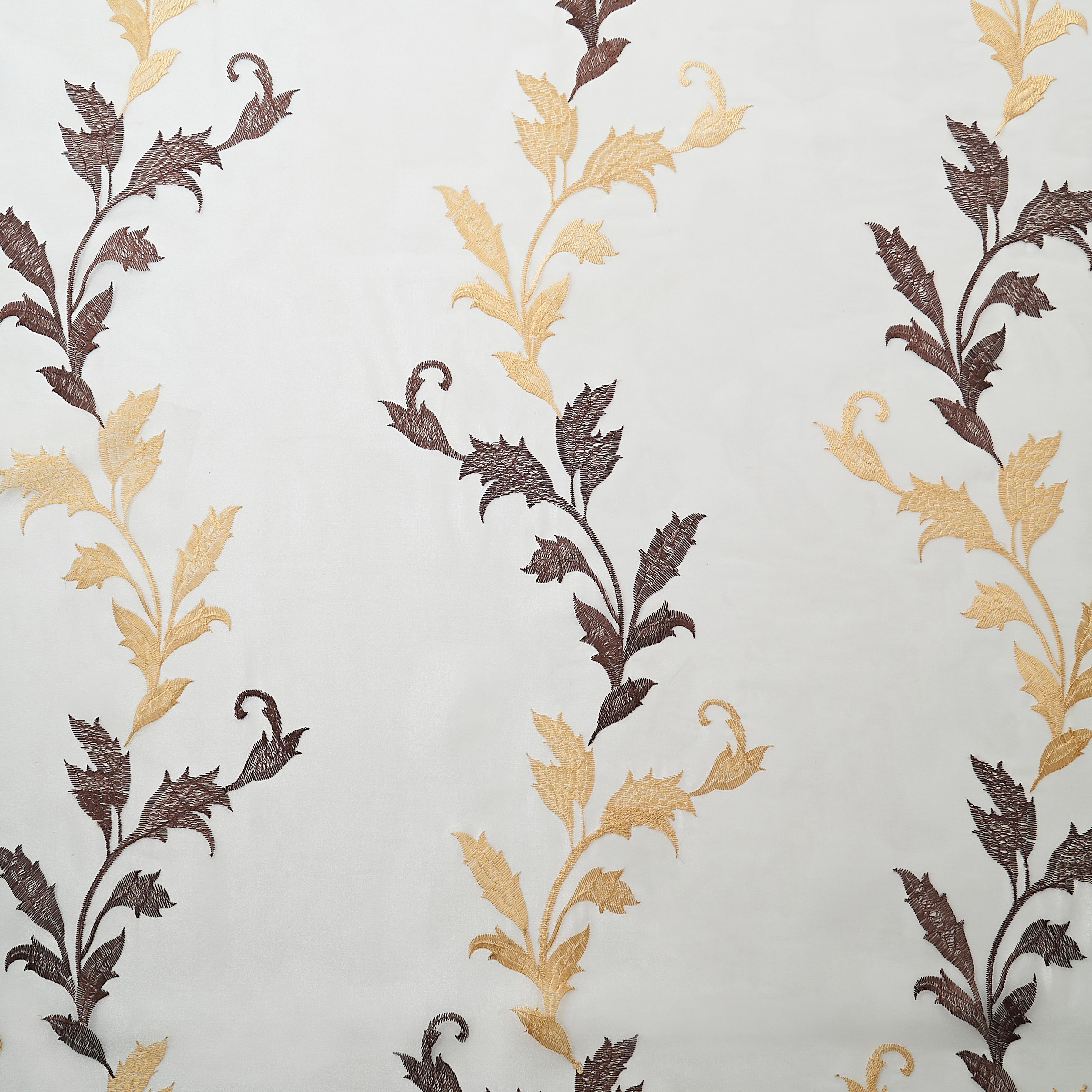 Etereo Herald Ivy, Gold & Brown, Sheer, 1 panel