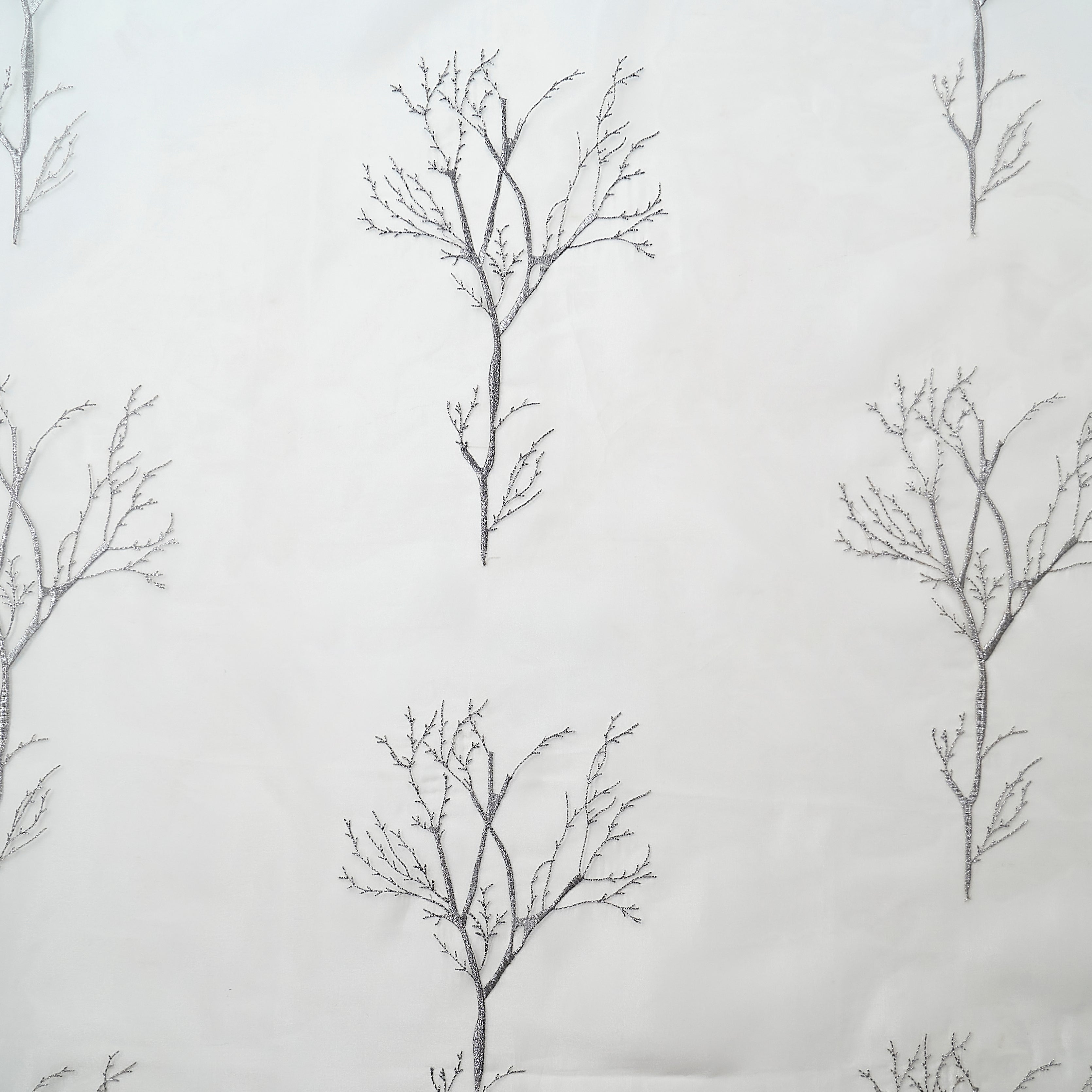 Etereo Woodland Whisper, Silver & Grey, Sheer, 1 panel